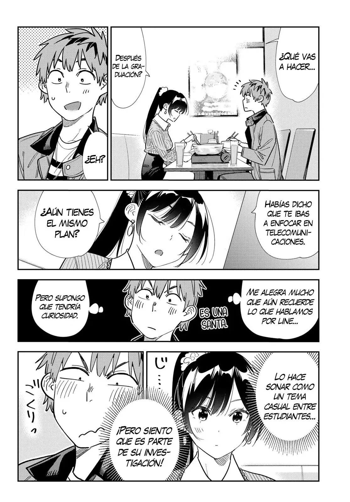 Kanojo, Okarishimasu capítulo 375 página 7