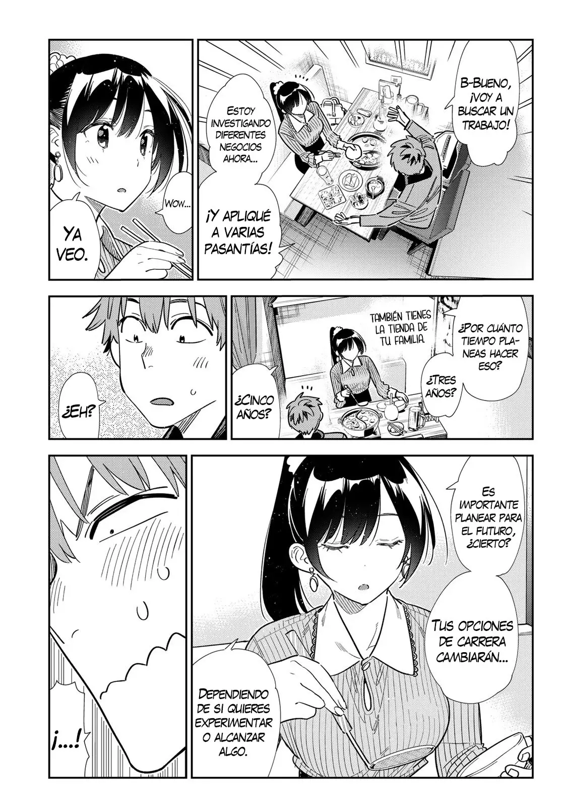 Kanojo, Okarishimasu capítulo 375 página 8