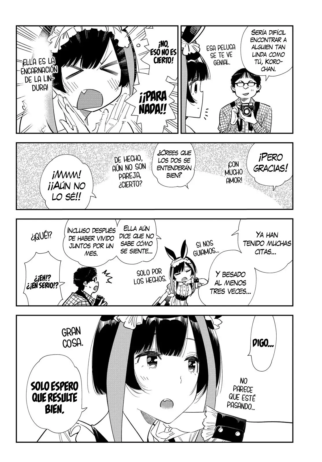 Kanojo, Okarishimasu capítulo 377 página 3