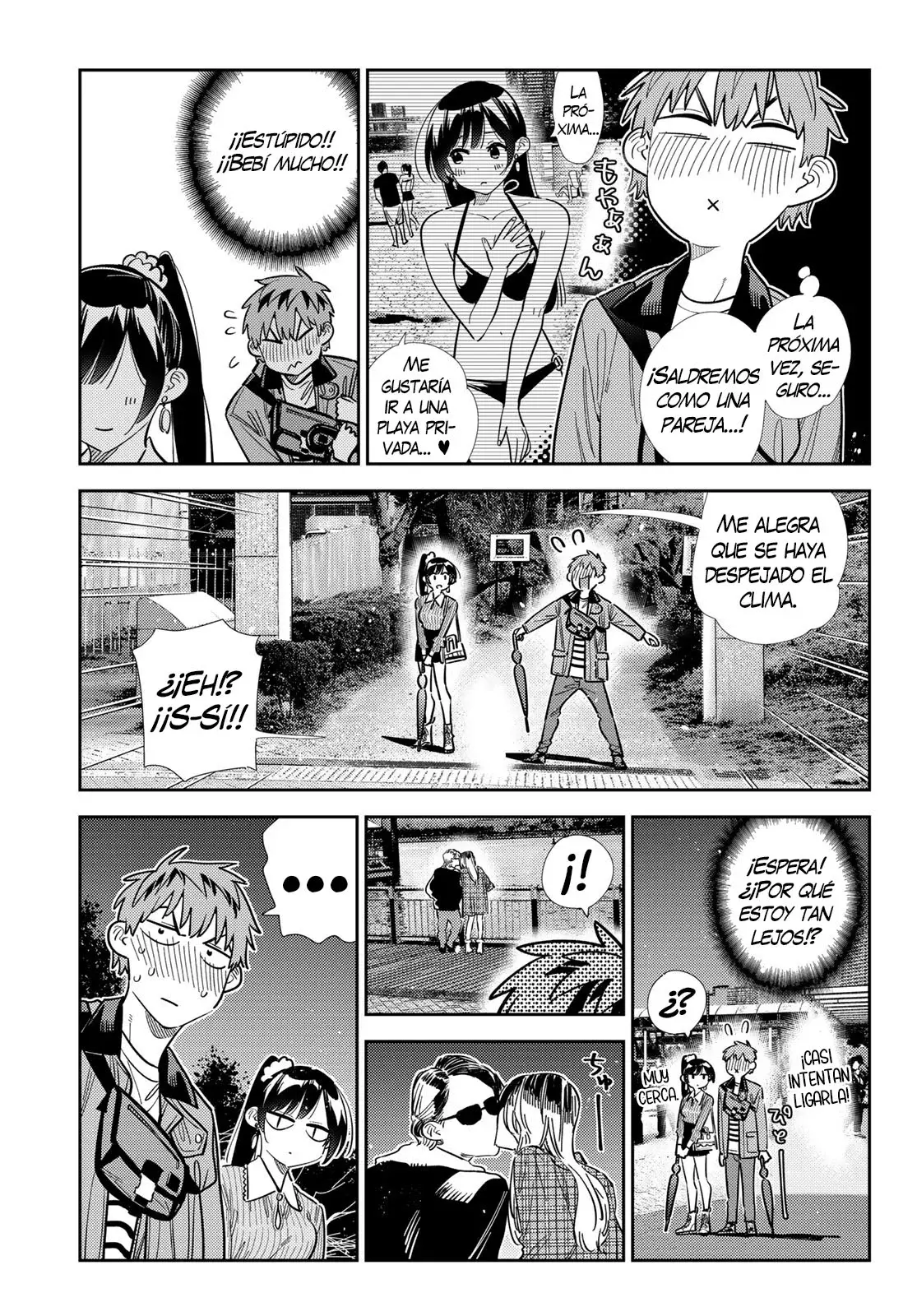 Kanojo, Okarishimasu capítulo 377 página 8