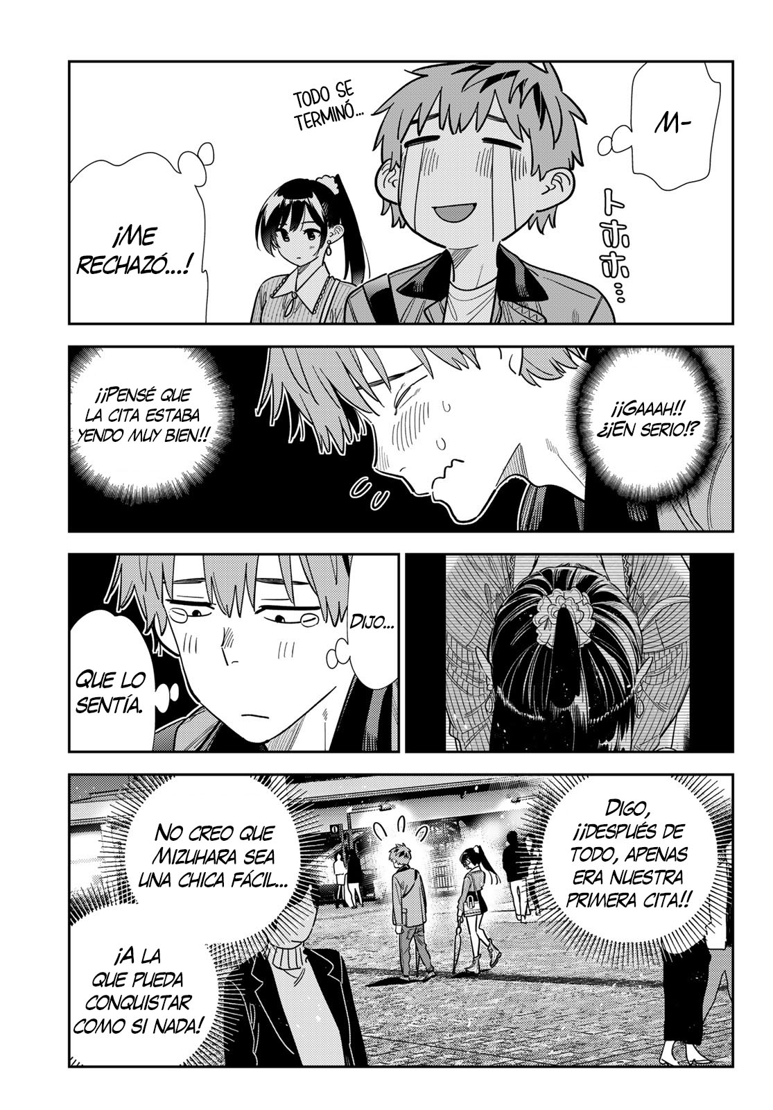 Kanojo, Okarishimasu capítulo 381 página 3