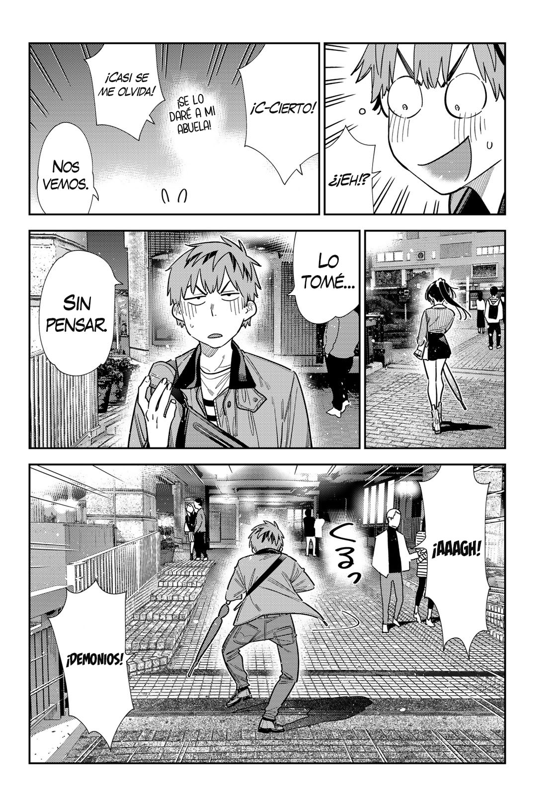 Kanojo, Okarishimasu capítulo 381 página 8