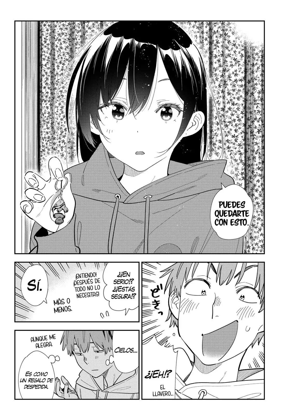Kanojo, Okarishimasu capítulo 384 página 18