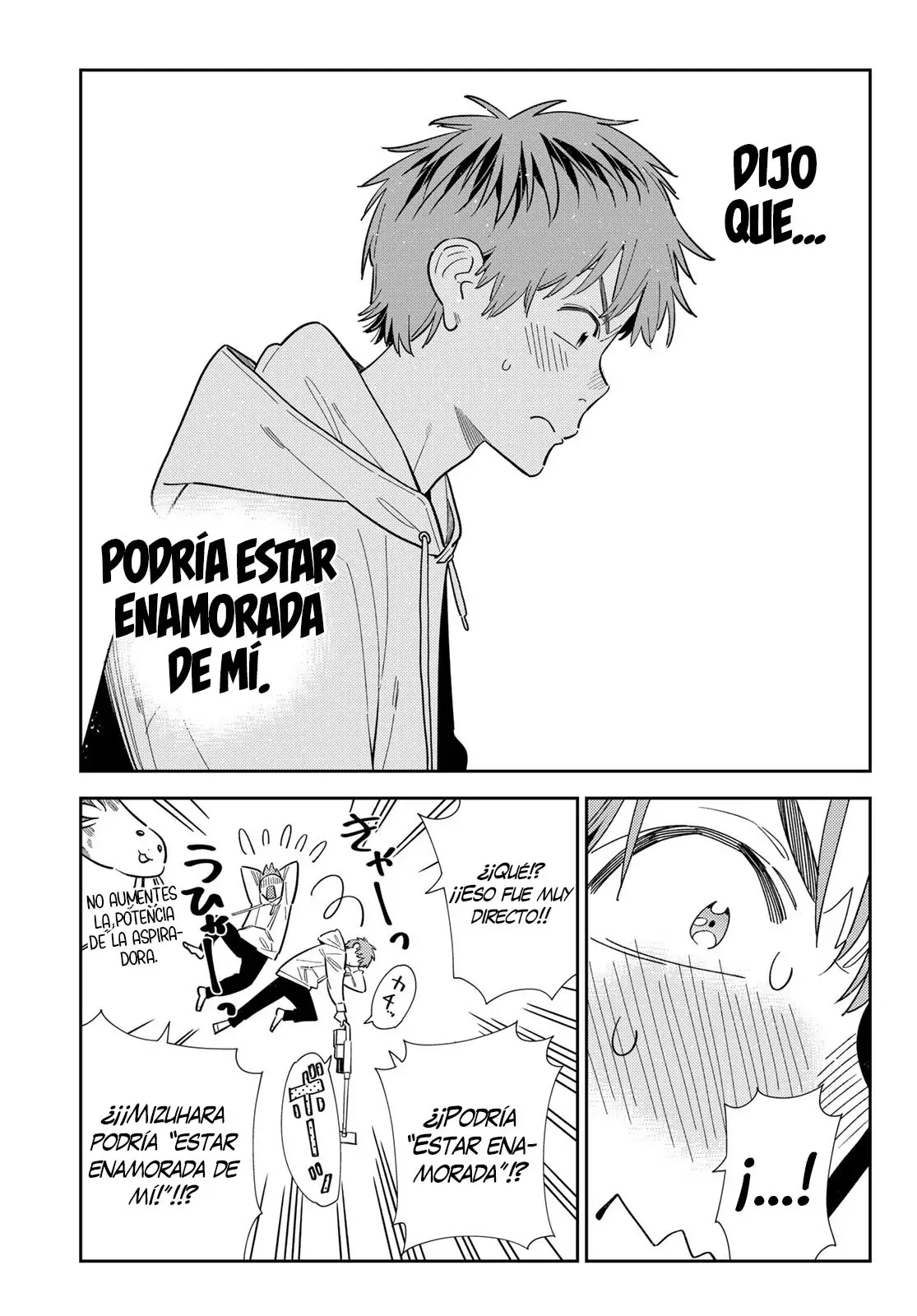 Kanojo, Okarishimasu capítulo 384 página 8