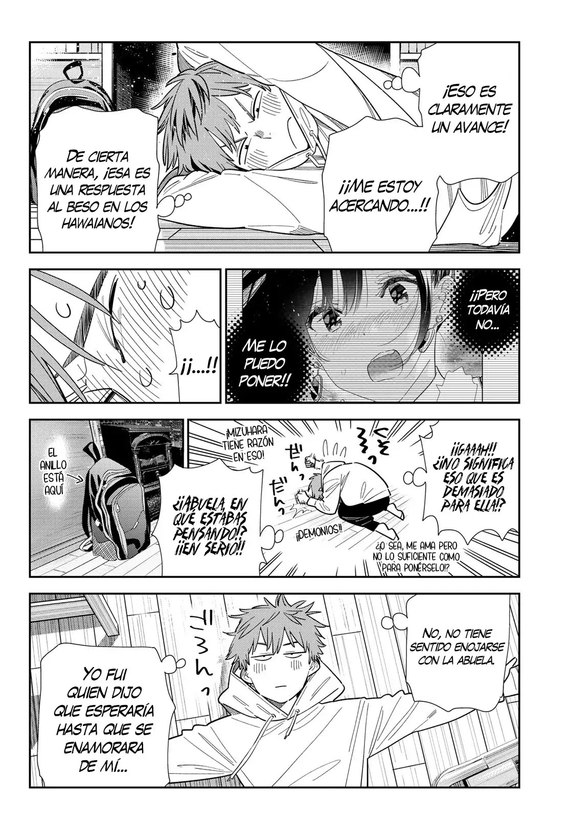 Kanojo, Okarishimasu capítulo 384 página 9