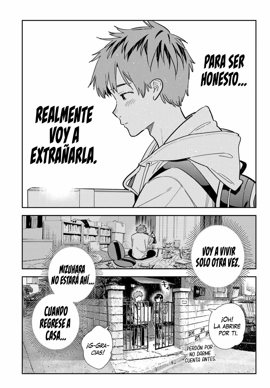 Kanojo, Okarishimasu capítulo 385 página 8