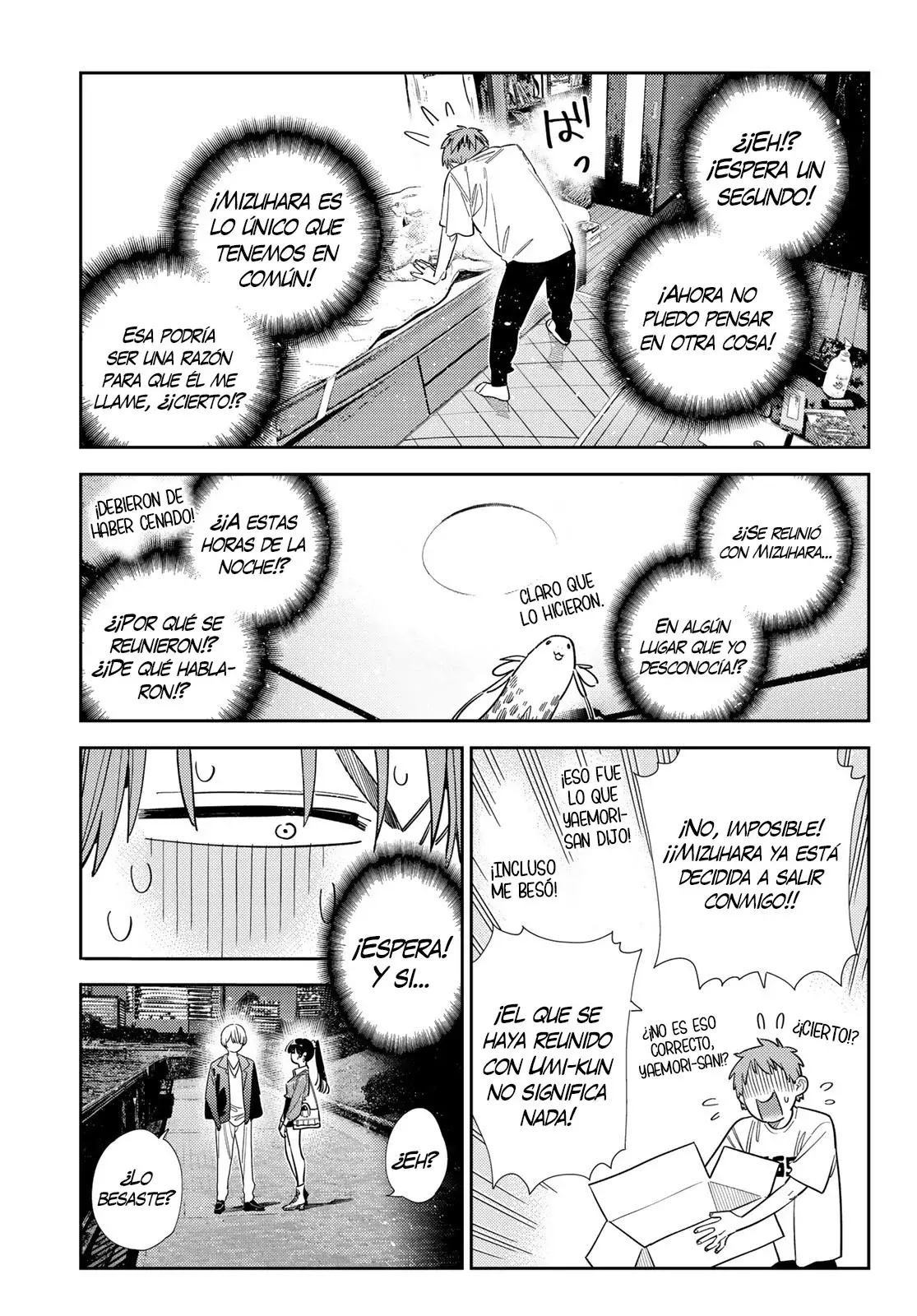 Kanojo, Okarishimasu capítulo 396 página 10