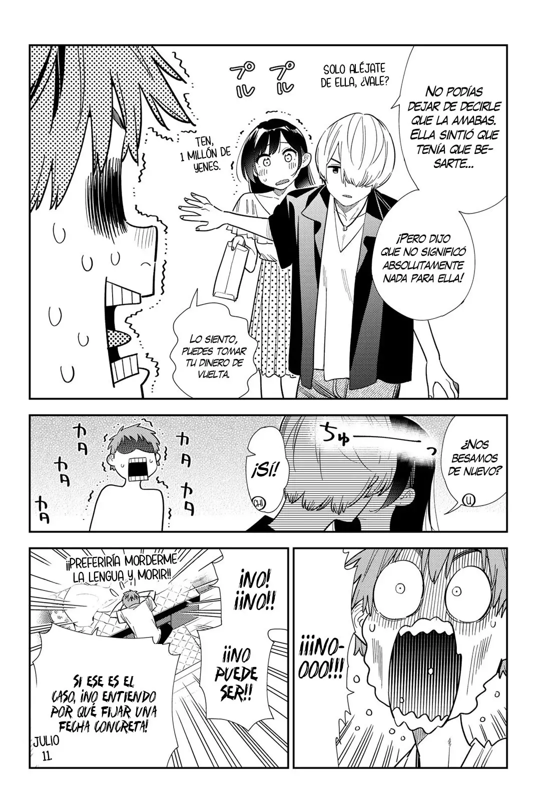 Kanojo, Okarishimasu capítulo 396 página 13
