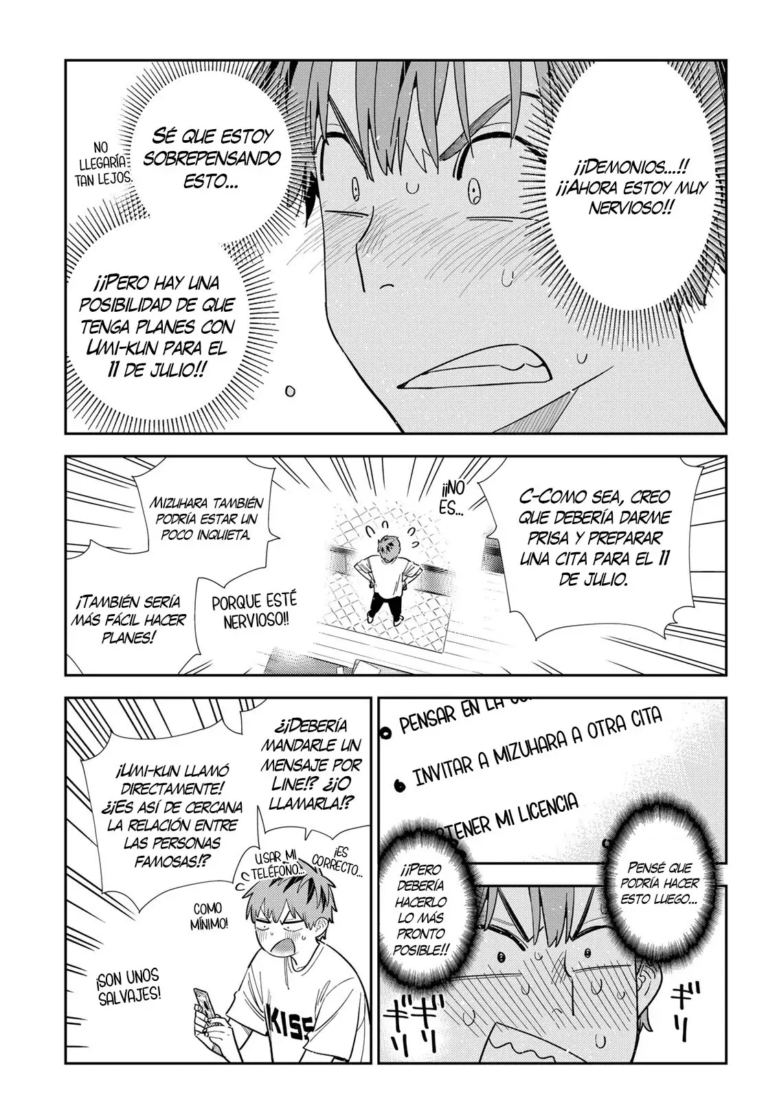 Kanojo, Okarishimasu capítulo 396 página 14