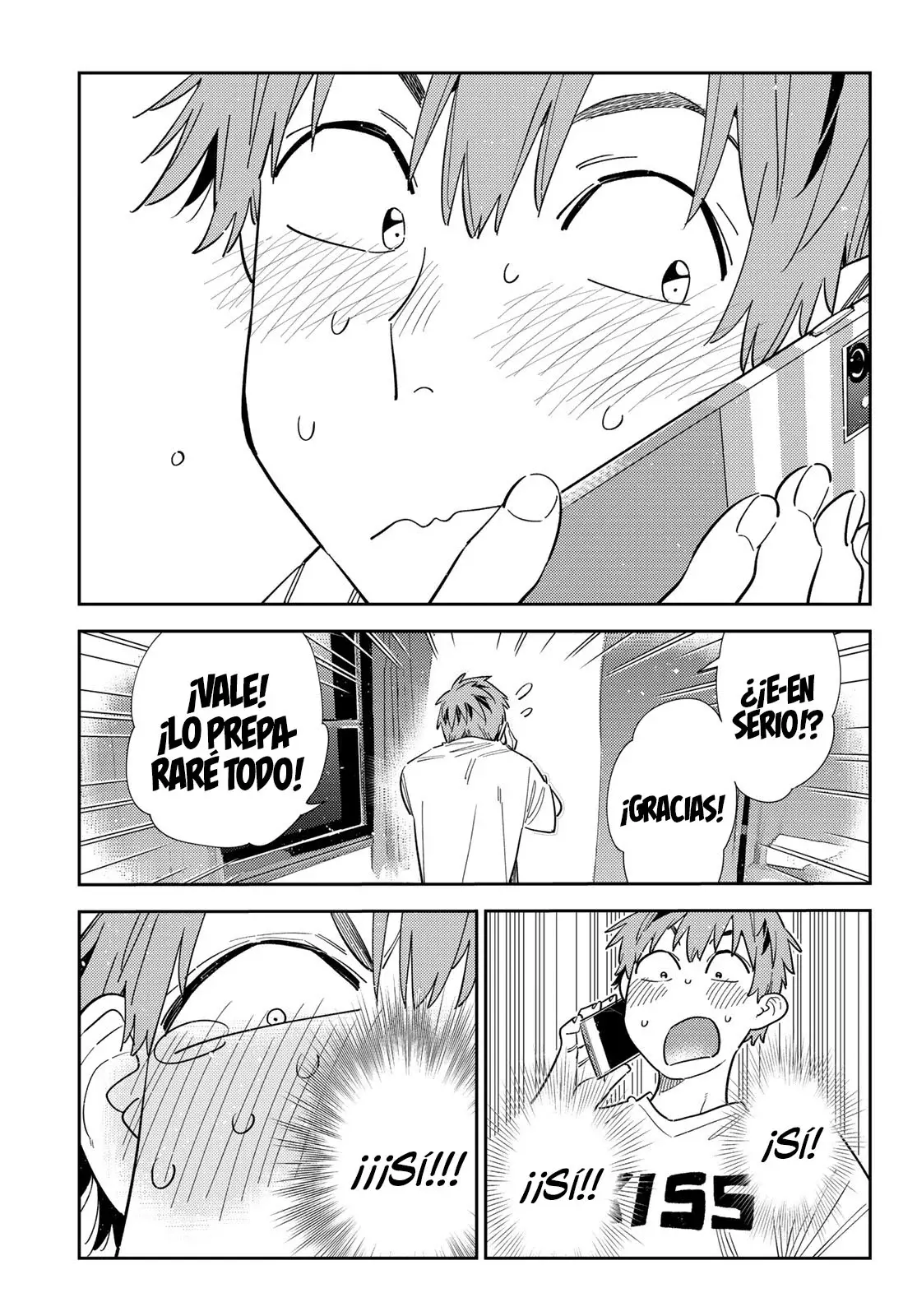 Kanojo, Okarishimasu capítulo 397 página 12