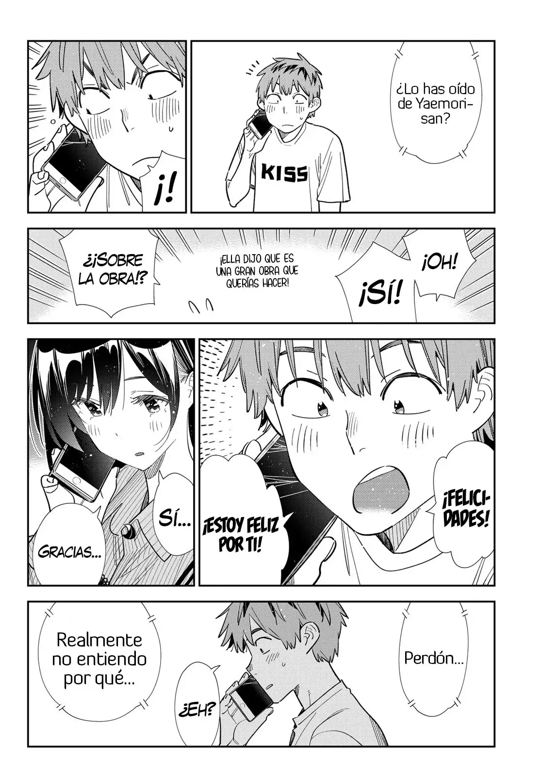 Kanojo, Okarishimasu capítulo 397 página 13