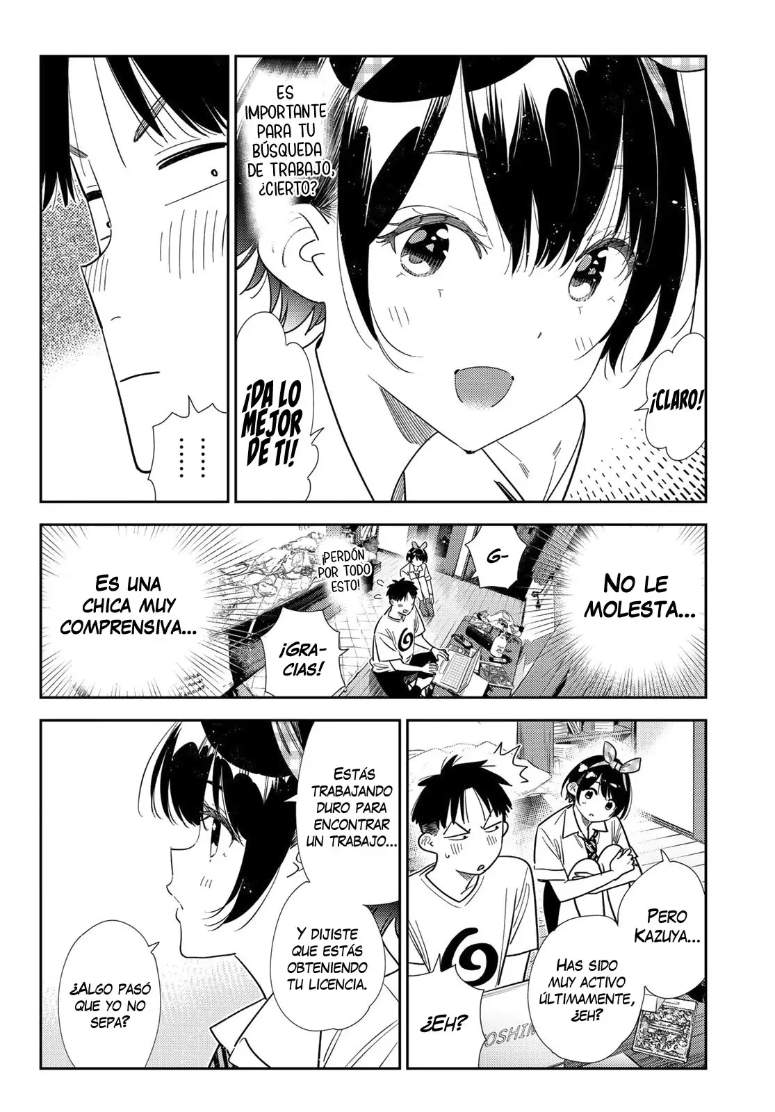 Kanojo, Okarishimasu capítulo 402 página 11