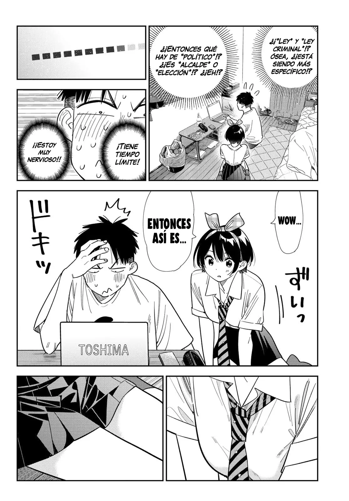 Kanojo, Okarishimasu capítulo 402 página 13