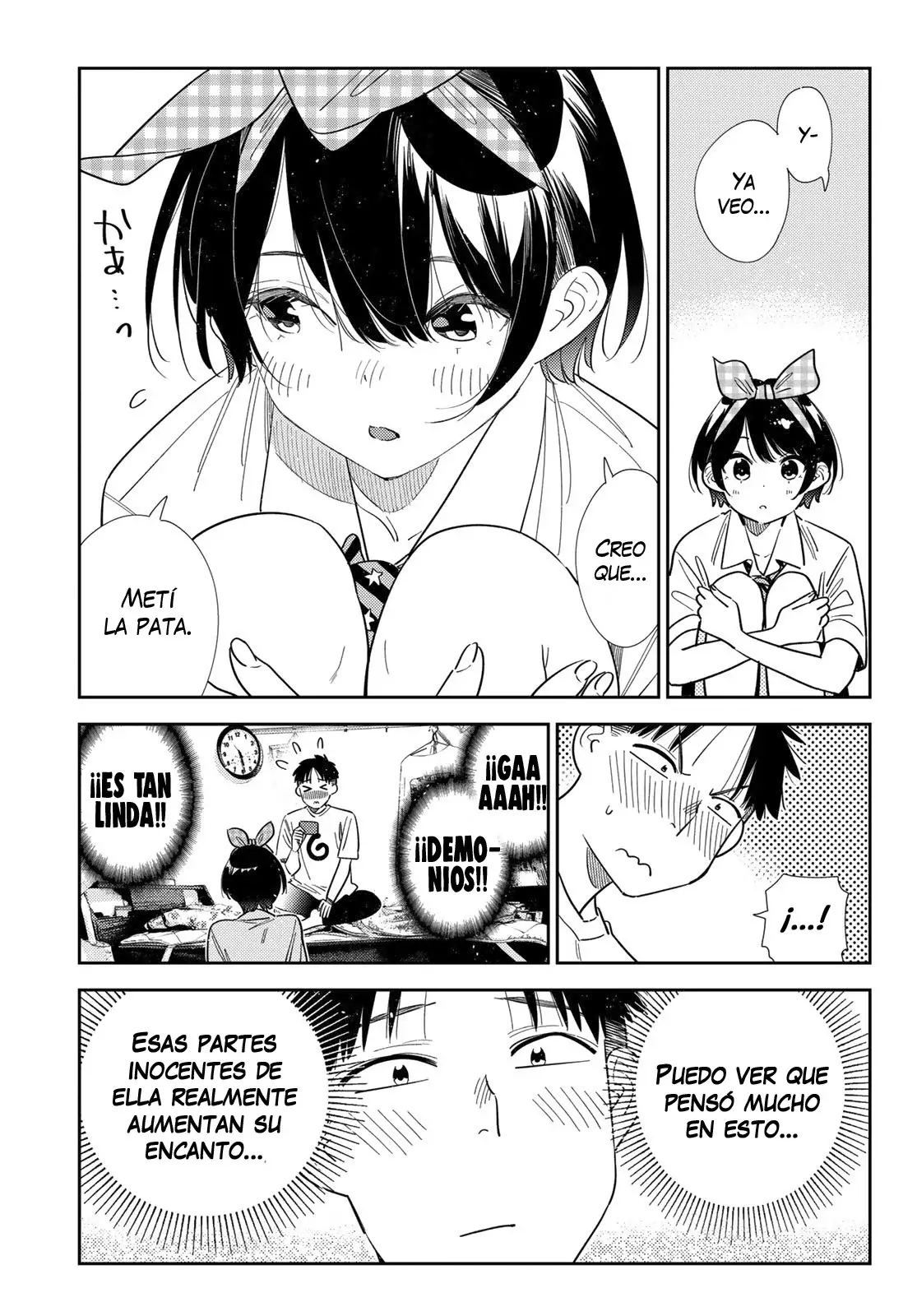 Kanojo, Okarishimasu capítulo 402 página 8