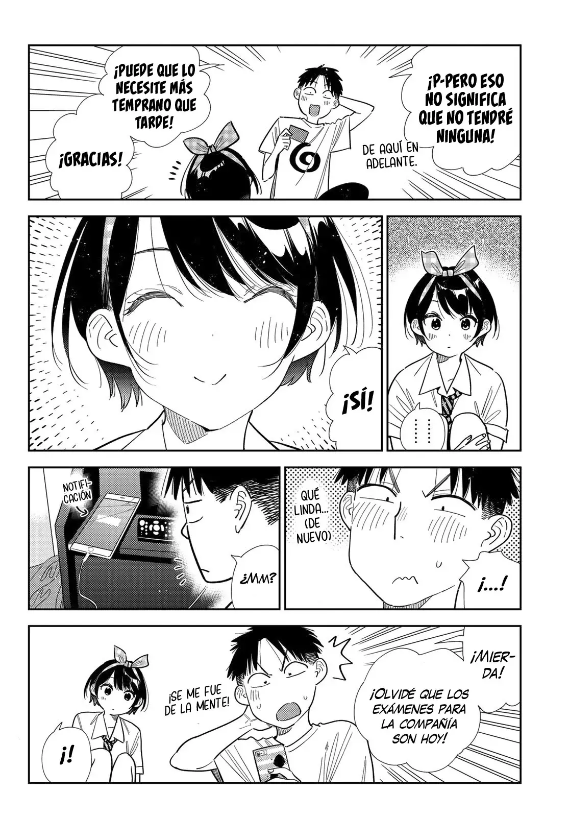Kanojo, Okarishimasu capítulo 402 página 9