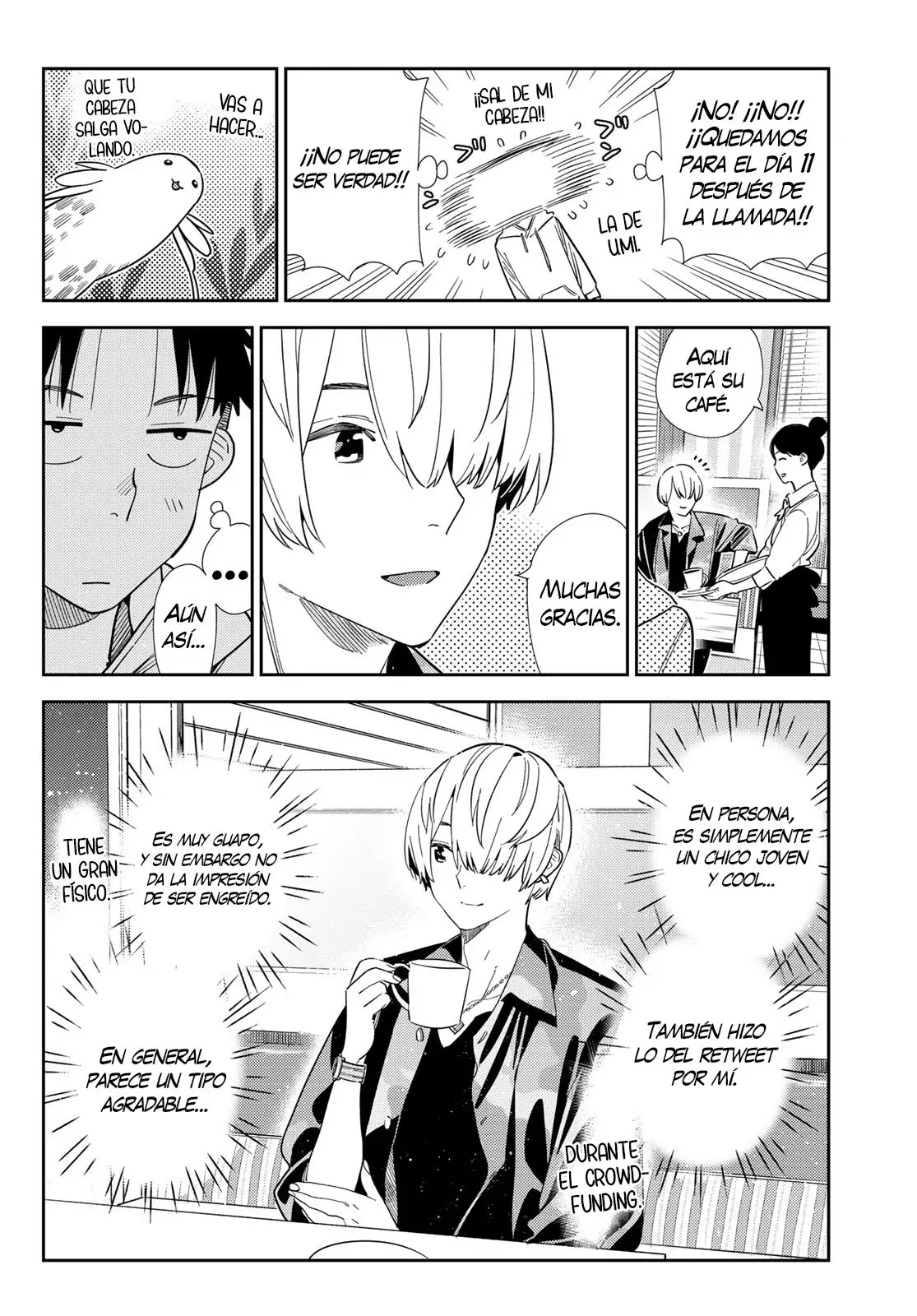 Kanojo, Okarishimasu capítulo 409 página 5