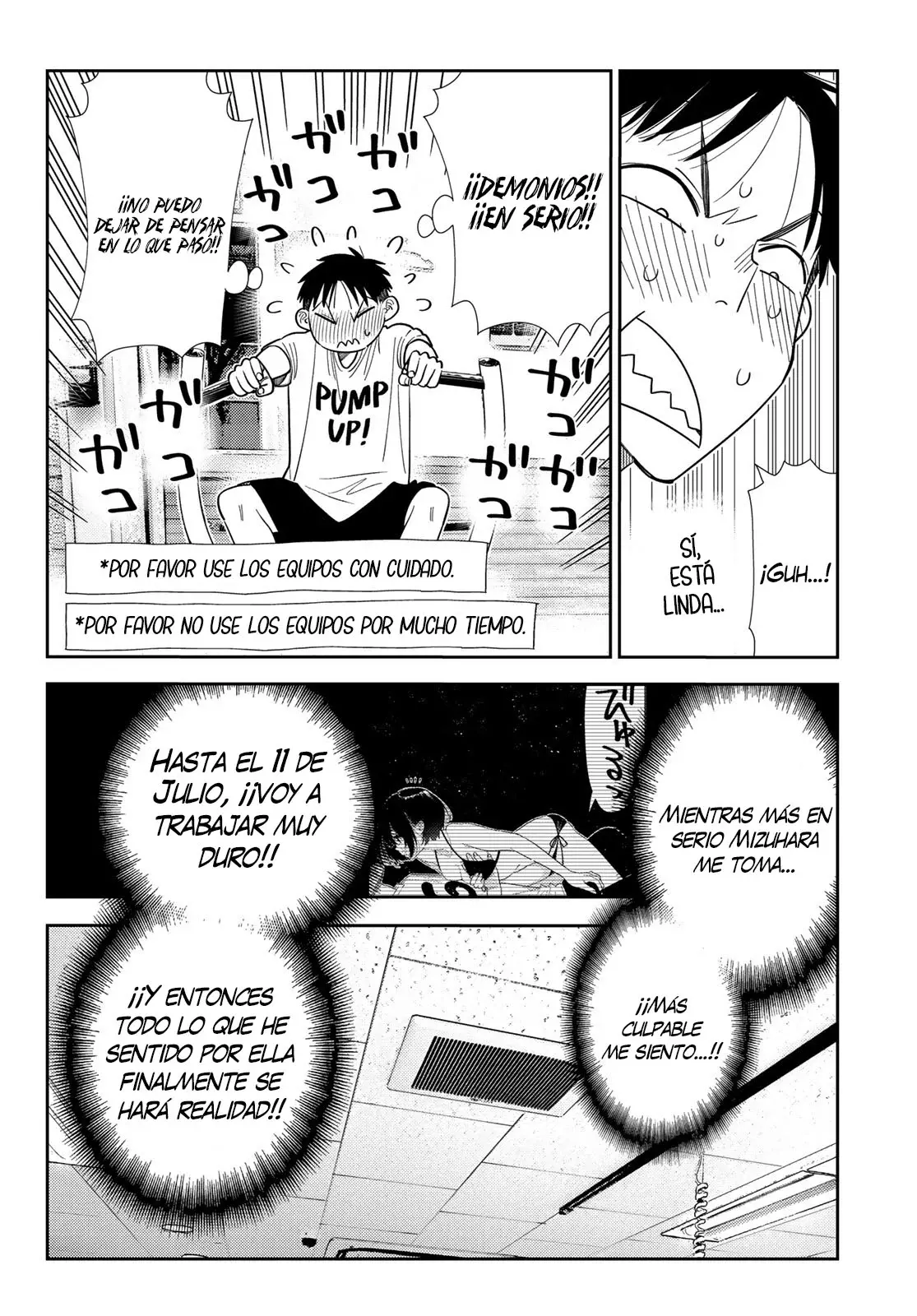 Kanojo, Okarishimasu capítulo 410 página 9