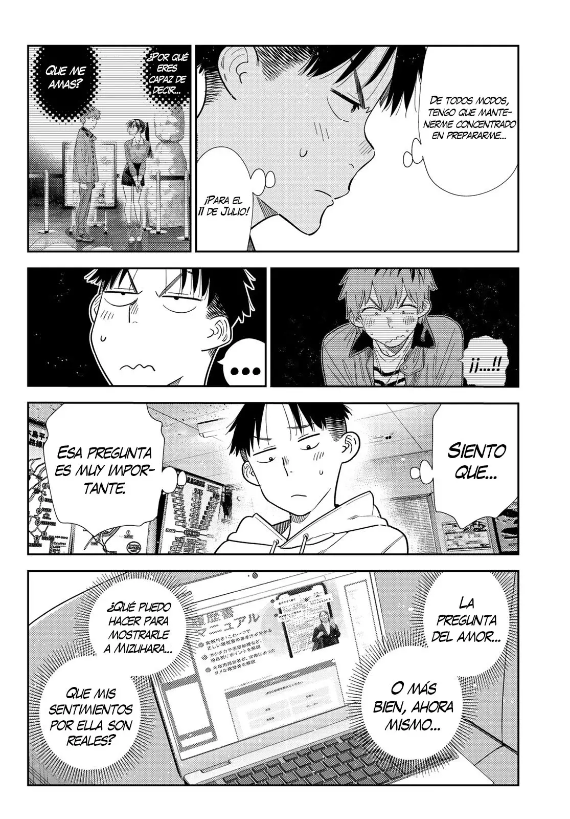 Kanojo, Okarishimasu capítulo 412 página 14