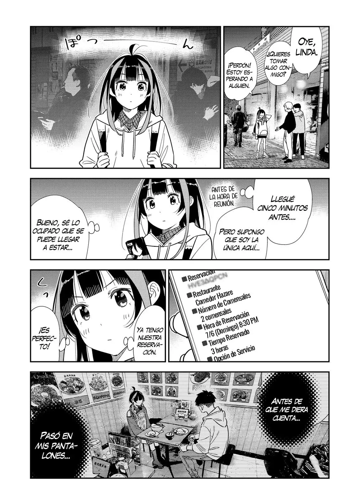 Kanojo, Okarishimasu capítulo 412 página 17
