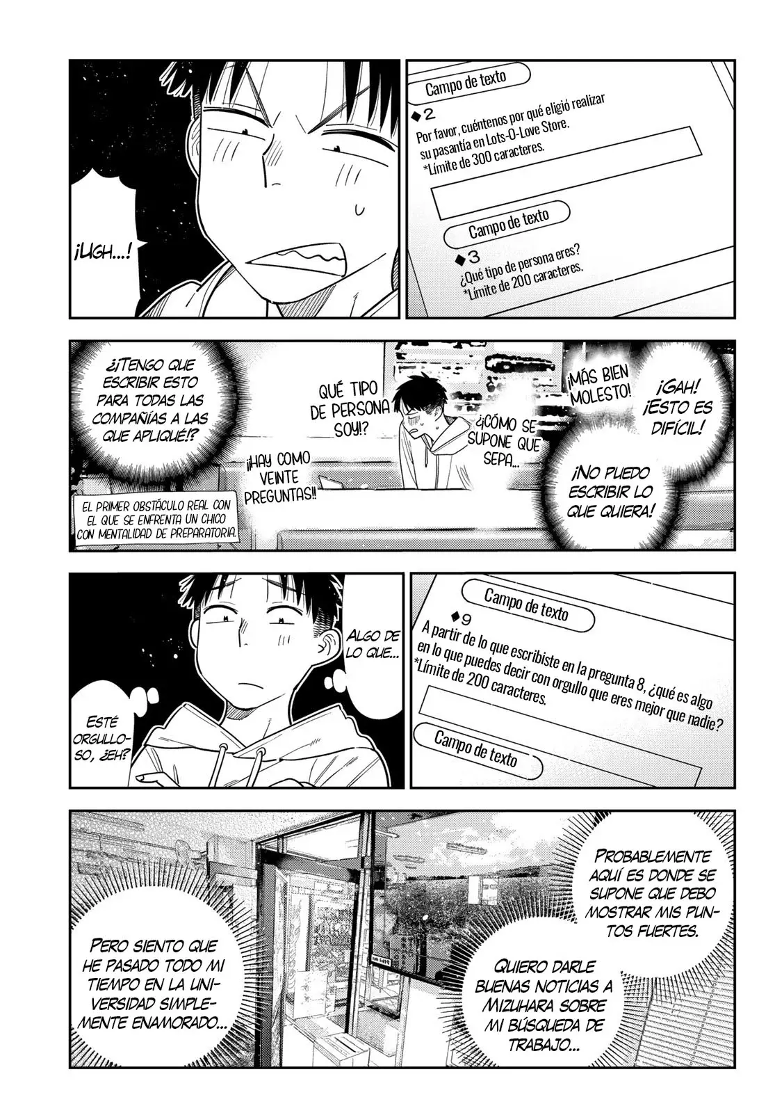 Kanojo, Okarishimasu capítulo 412 página 7