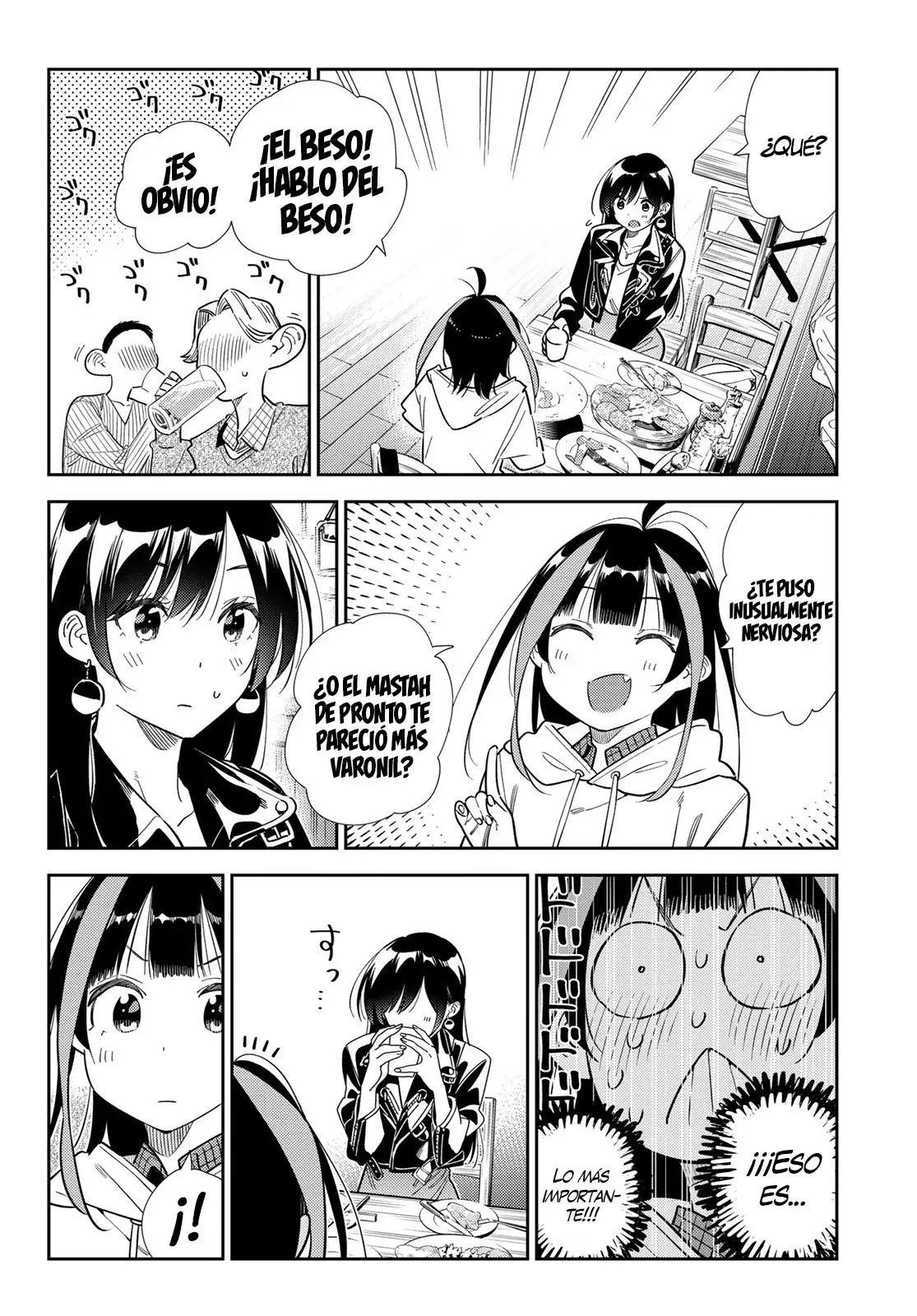 Kanojo, Okarishimasu capítulo 413 página 17