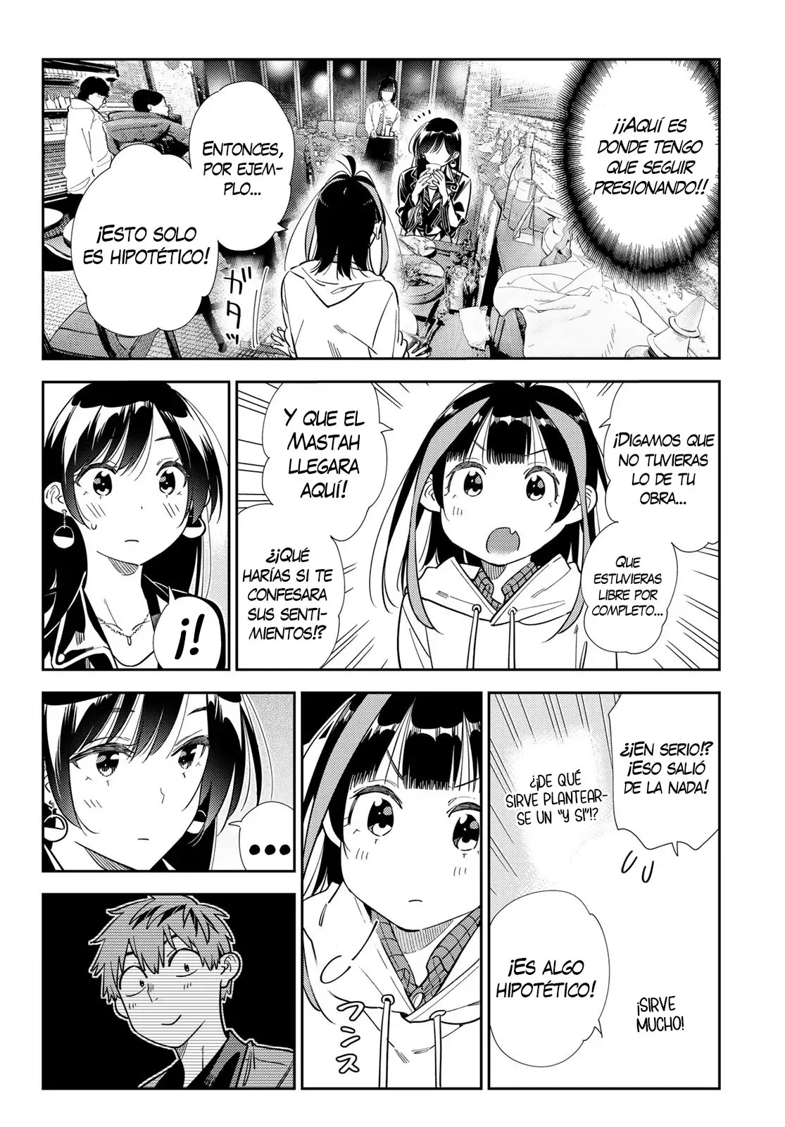 Kanojo, Okarishimasu capítulo 413 página 19