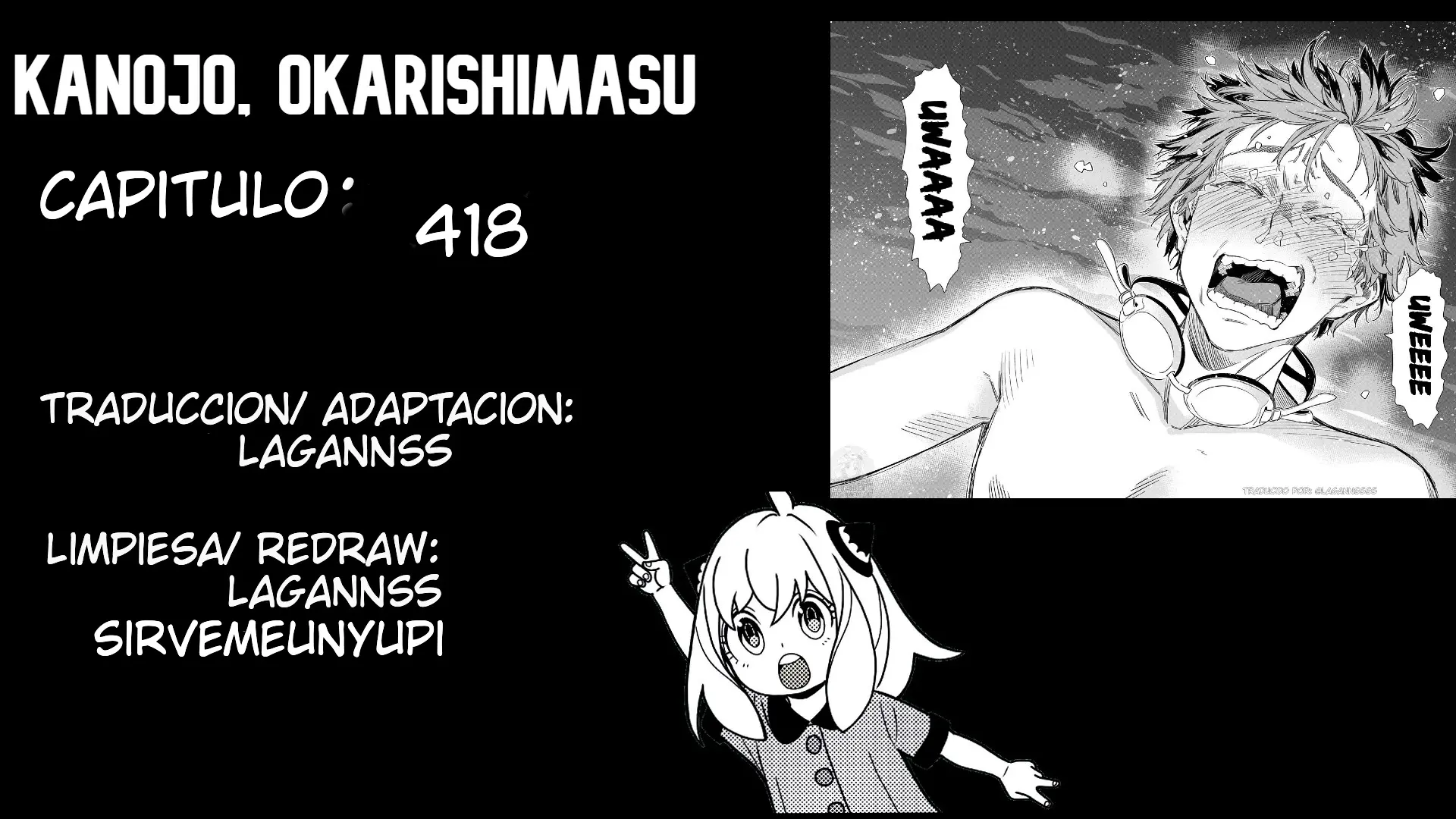 Kanojo, Okarishimasu capítulo 418 página 1