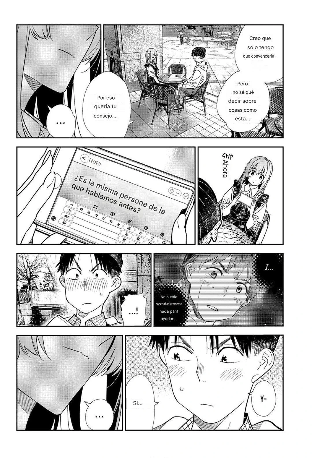 Kanojo, Okarishimasu capítulo 419 página 12