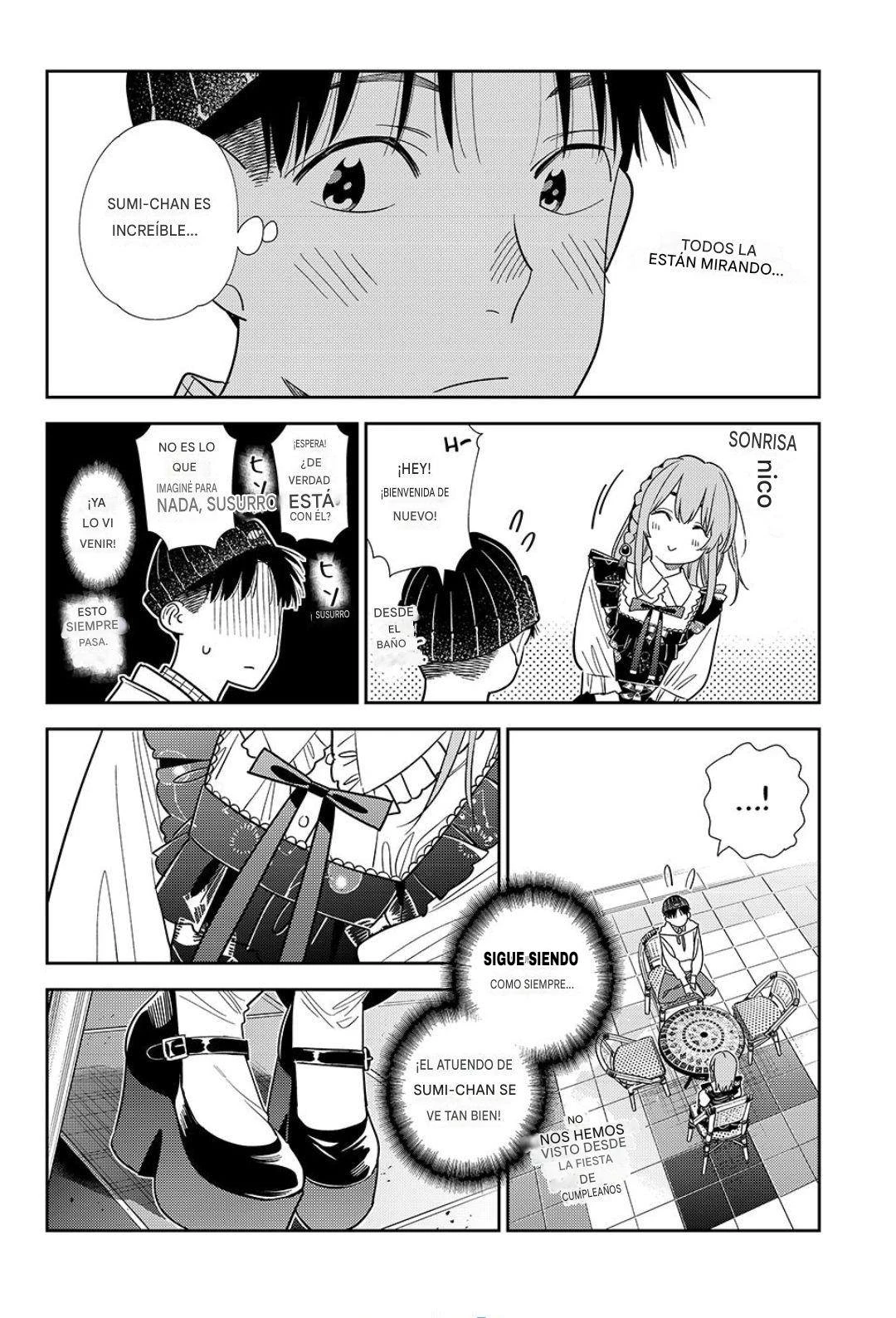 Kanojo, Okarishimasu capítulo 419 página 6