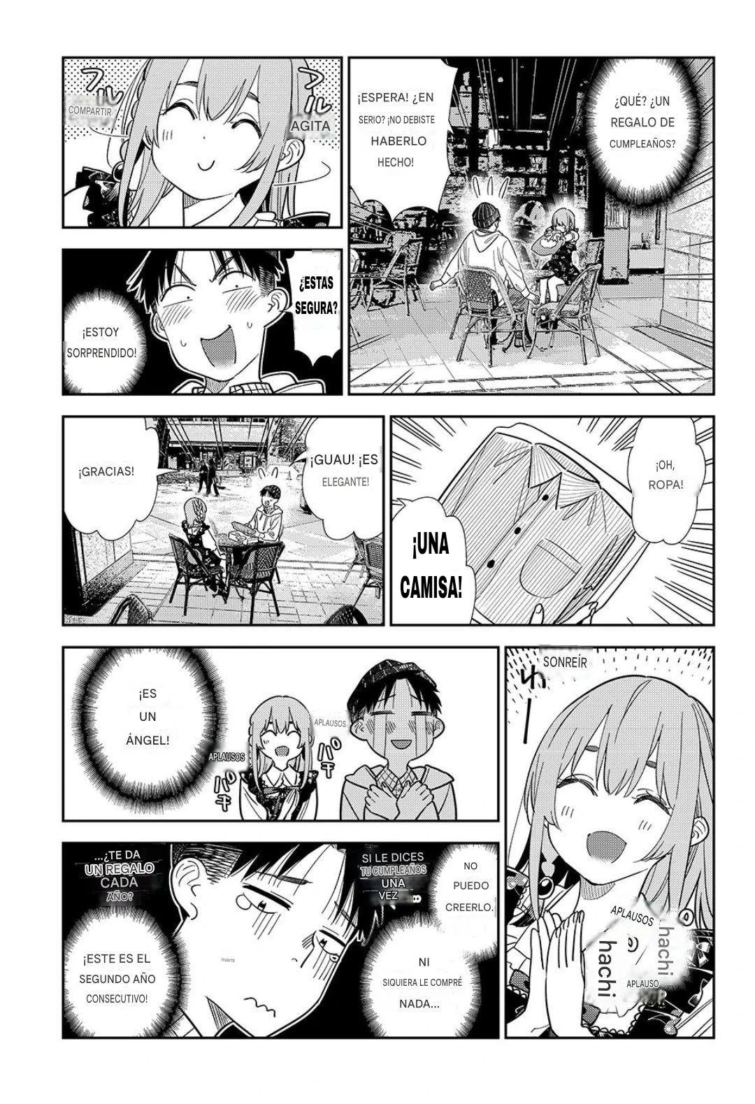 Kanojo, Okarishimasu capítulo 419 página 9