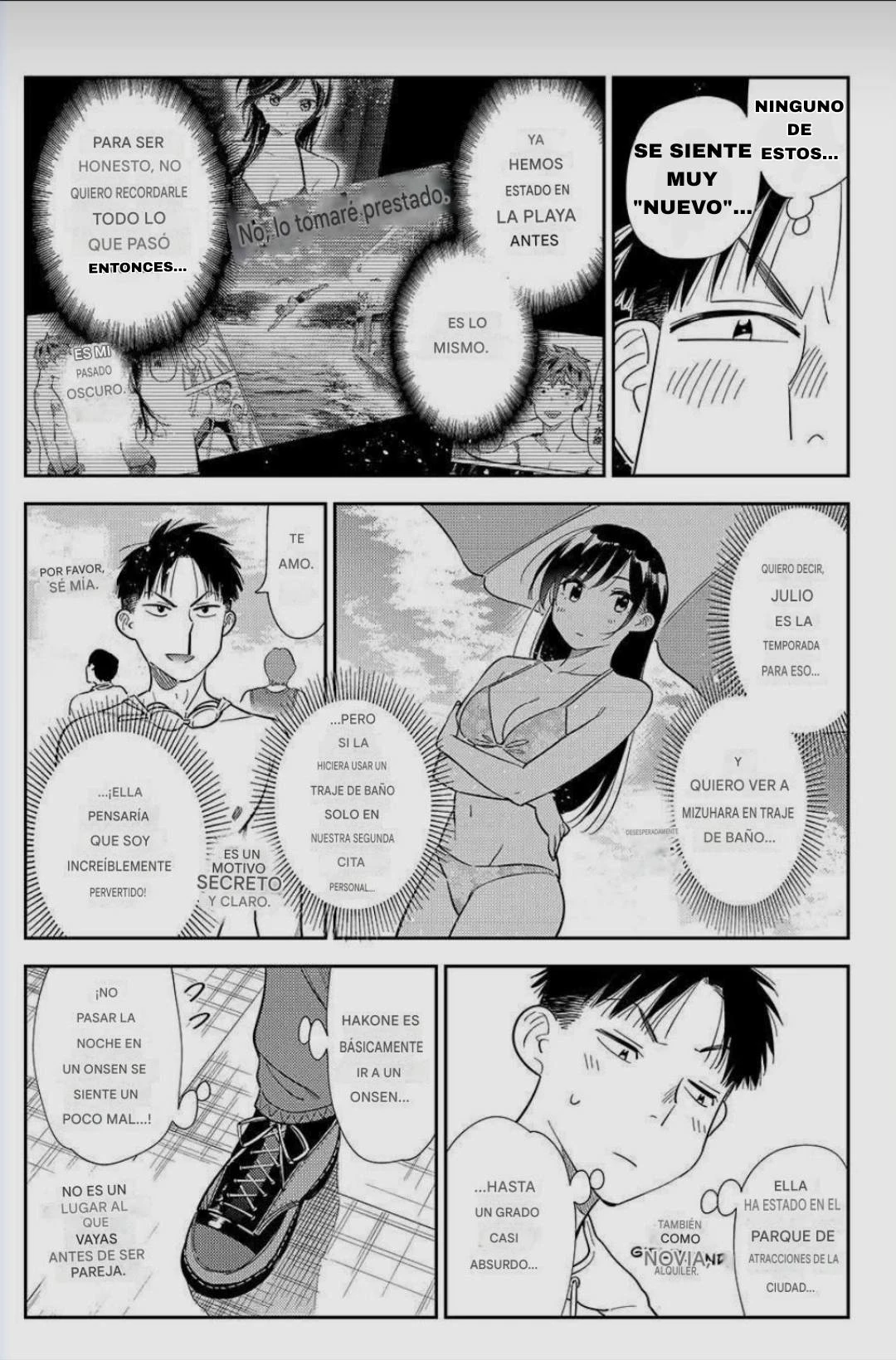Kanojo, Okarishimasu capítulo 422 página 19