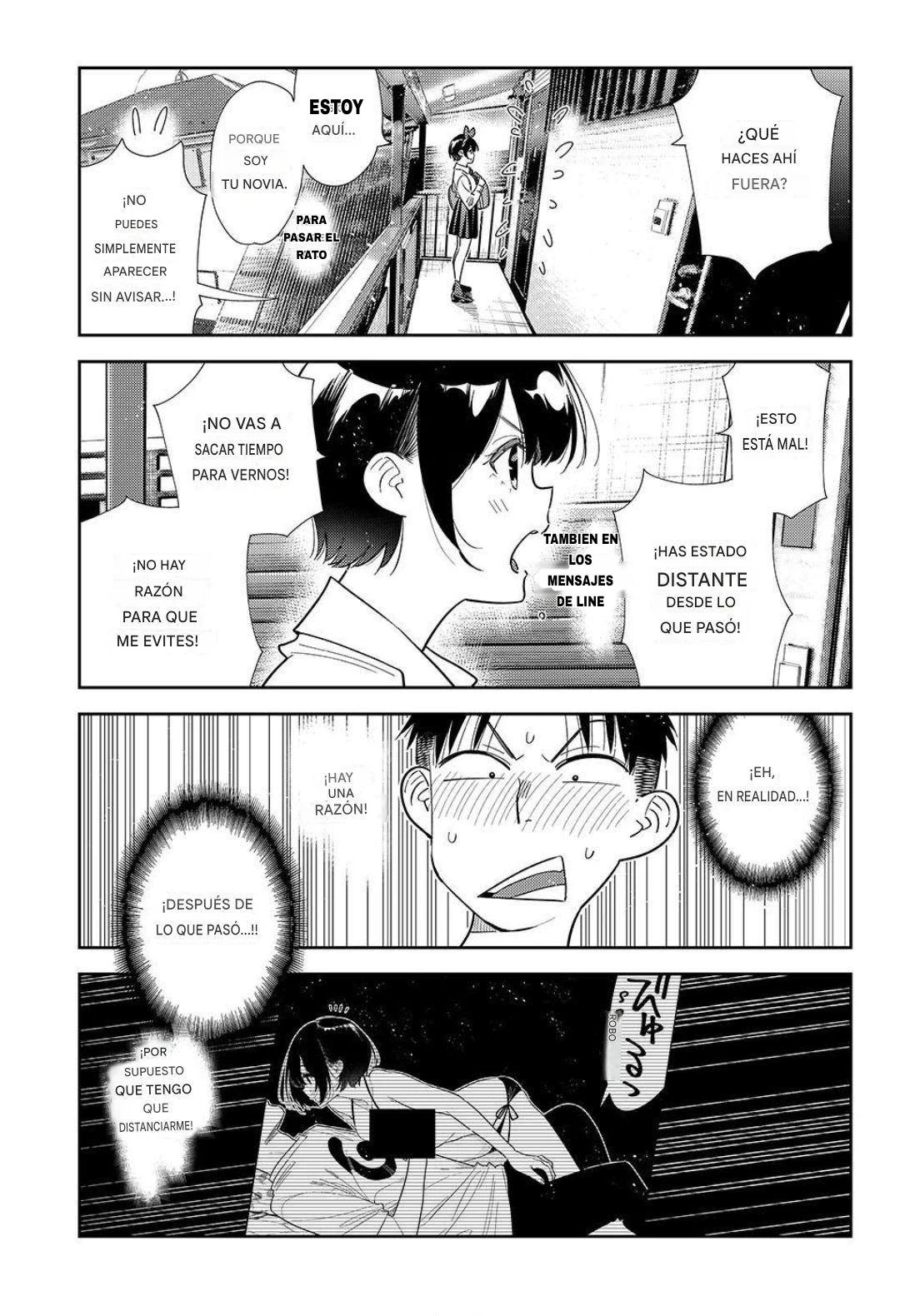 Kanojo, Okarishimasu capítulo 424 página 3