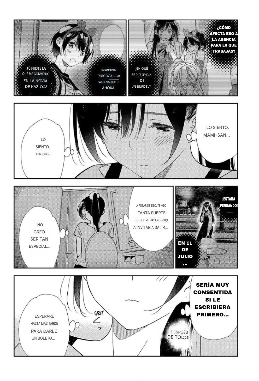 Kanojo, Okarishimasu capítulo 425 página 16