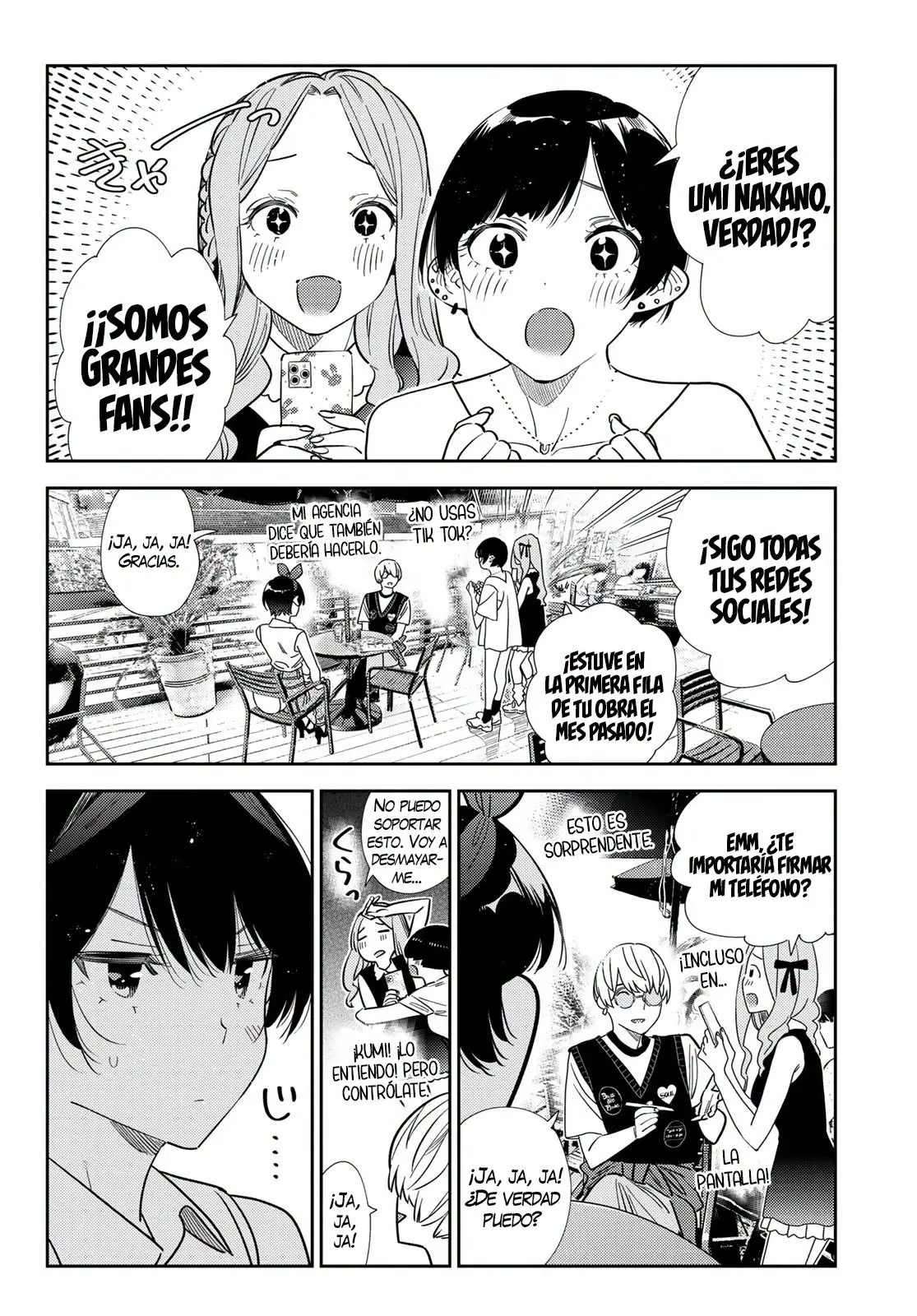 Kanojo, Okarishimasu capítulo 427 página 13