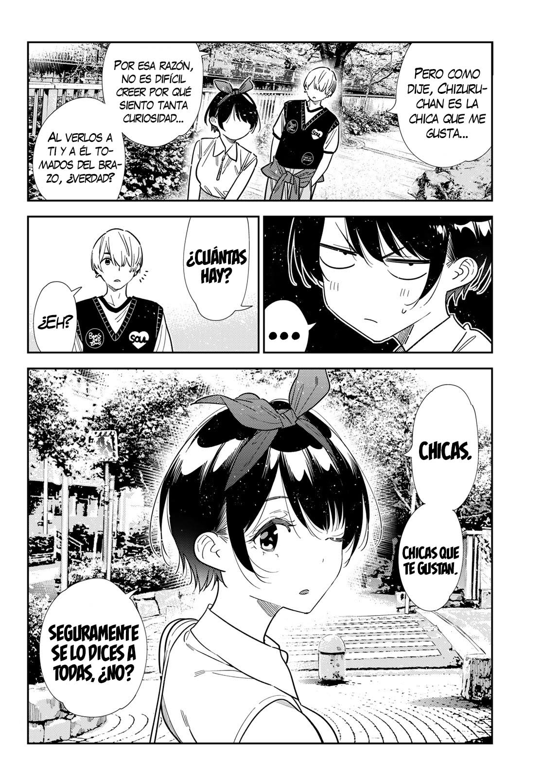 Kanojo, Okarishimasu capítulo 428 página 10