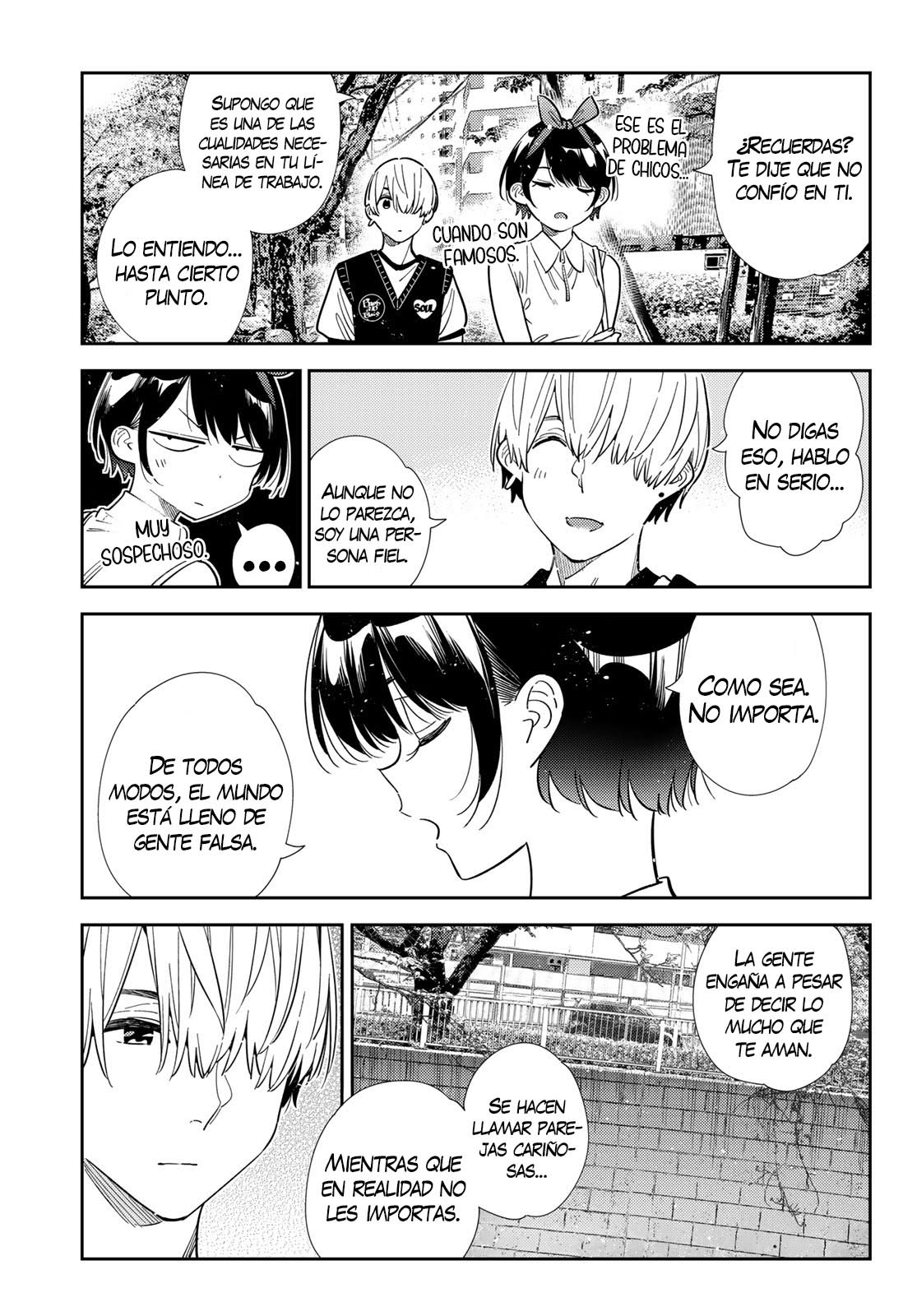 Kanojo, Okarishimasu capítulo 428 página 11
