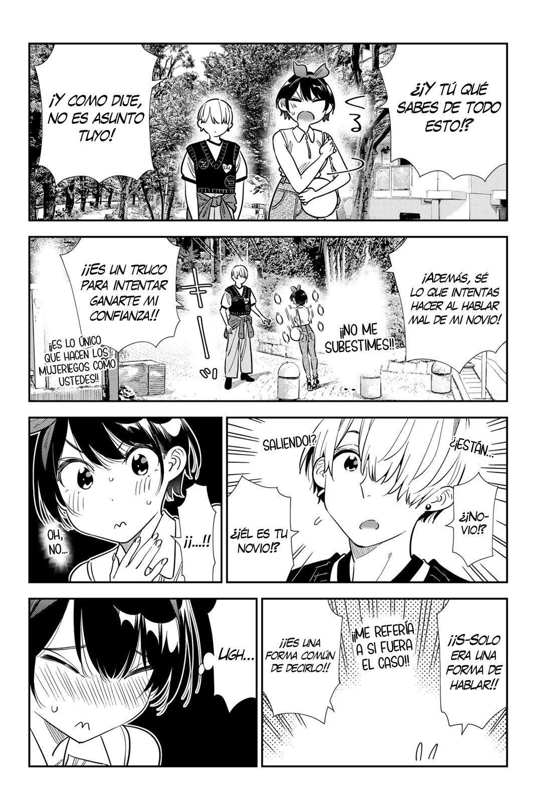Kanojo, Okarishimasu capítulo 428 página 14