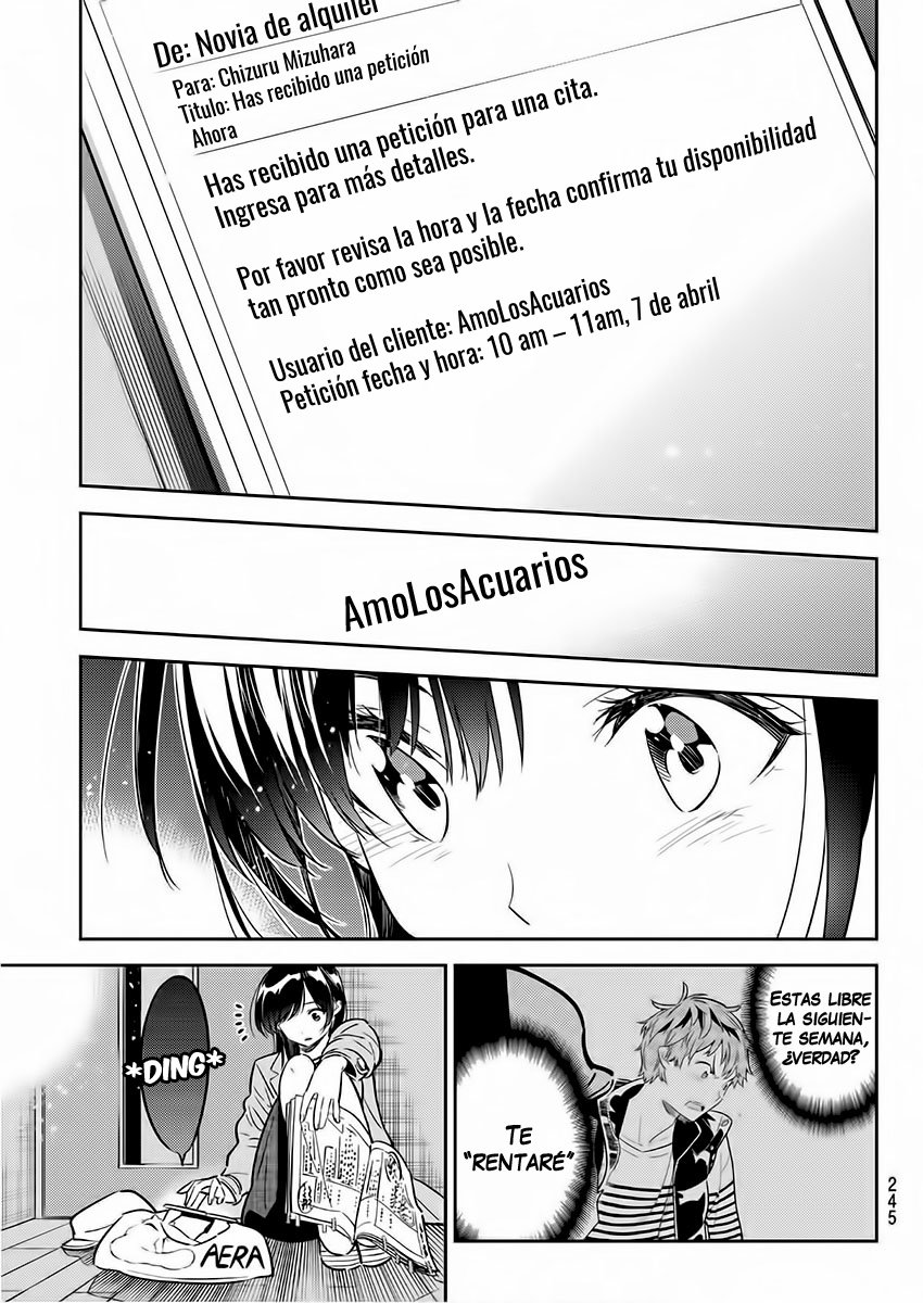Kanojo, Okarishimasu capítulo 53 página 18