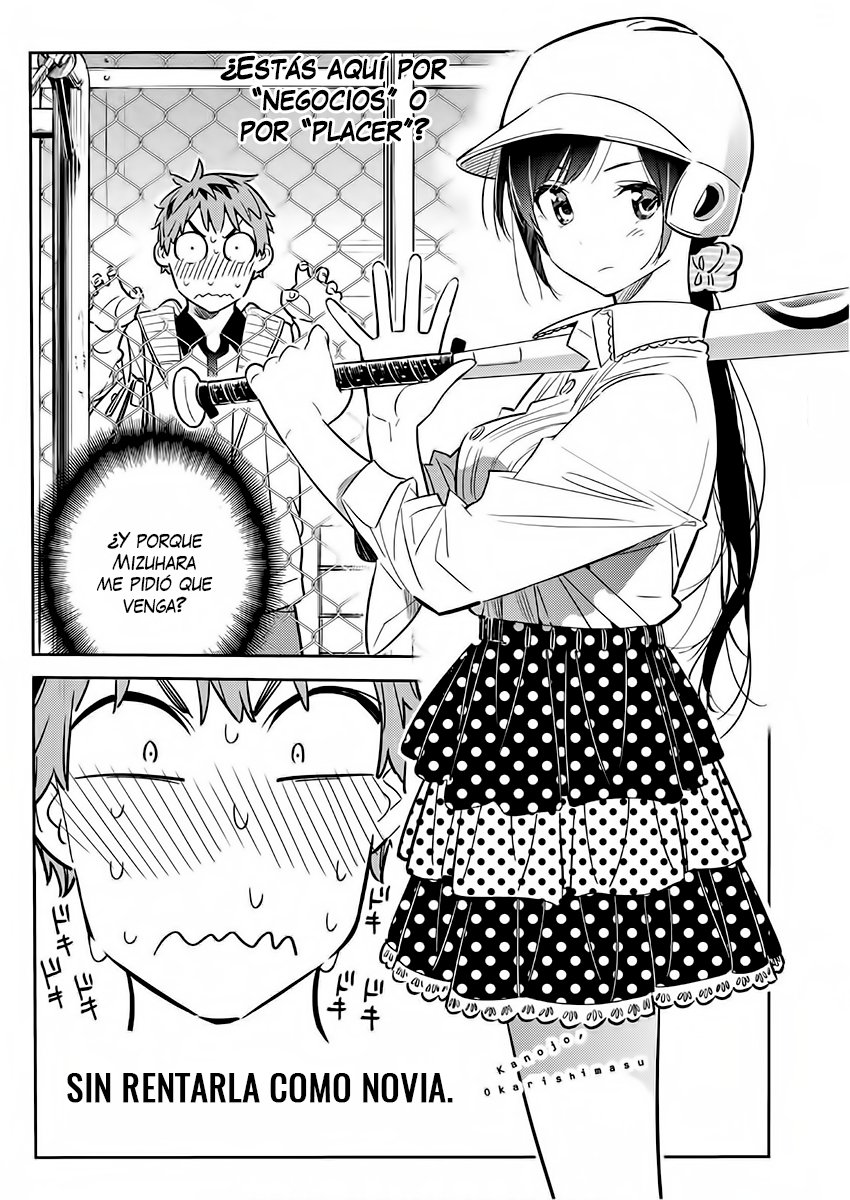 Kanojo, Okarishimasu capítulo 57 página 3