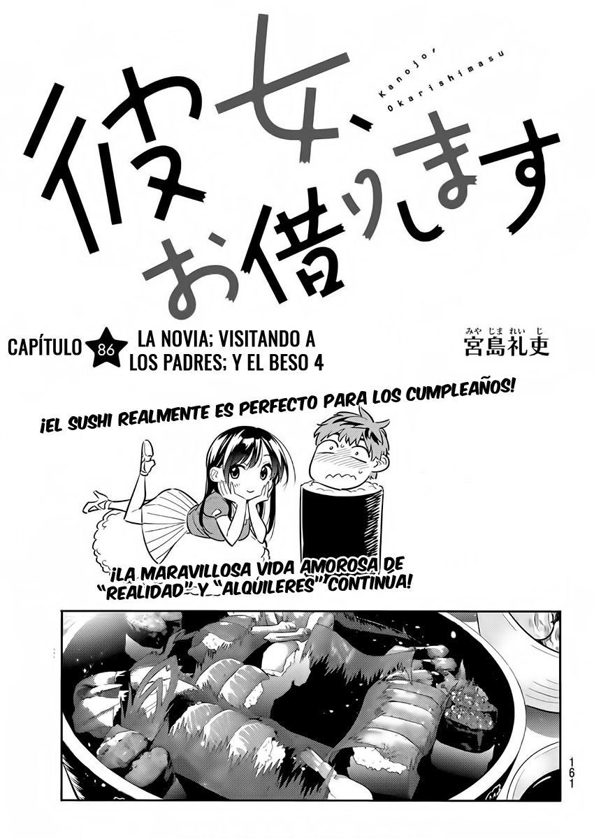 Kanojo, Okarishimasu capítulo 86 página 4