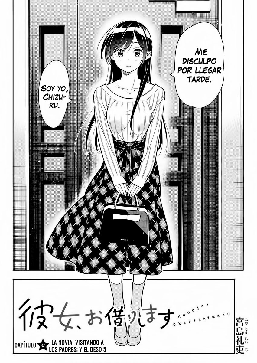Kanojo, Okarishimasu capítulo 87 página 3