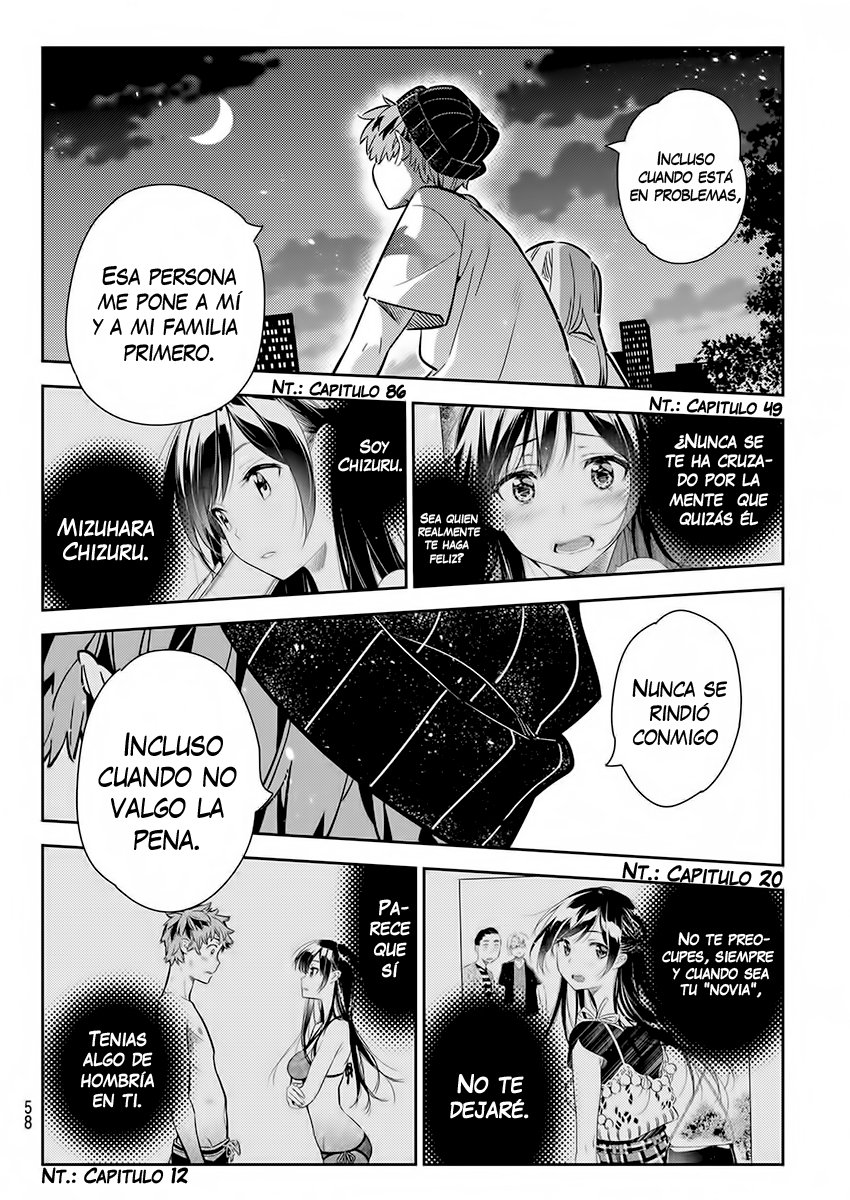 Kanojo, Okarishimasu capítulo 98 página 11