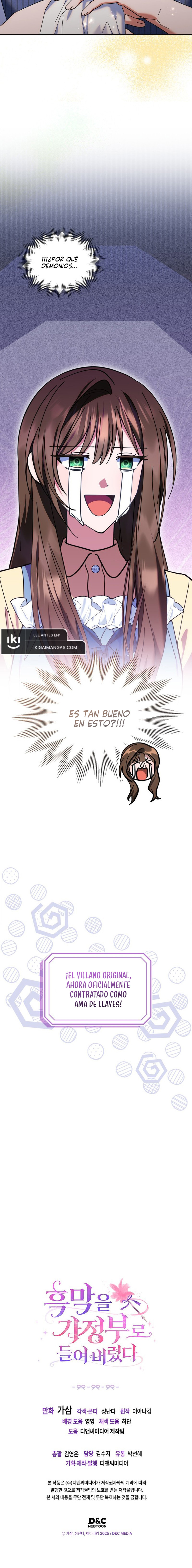 Tomé Al Villano Como Ama De Llaves capítulo 3 página 11