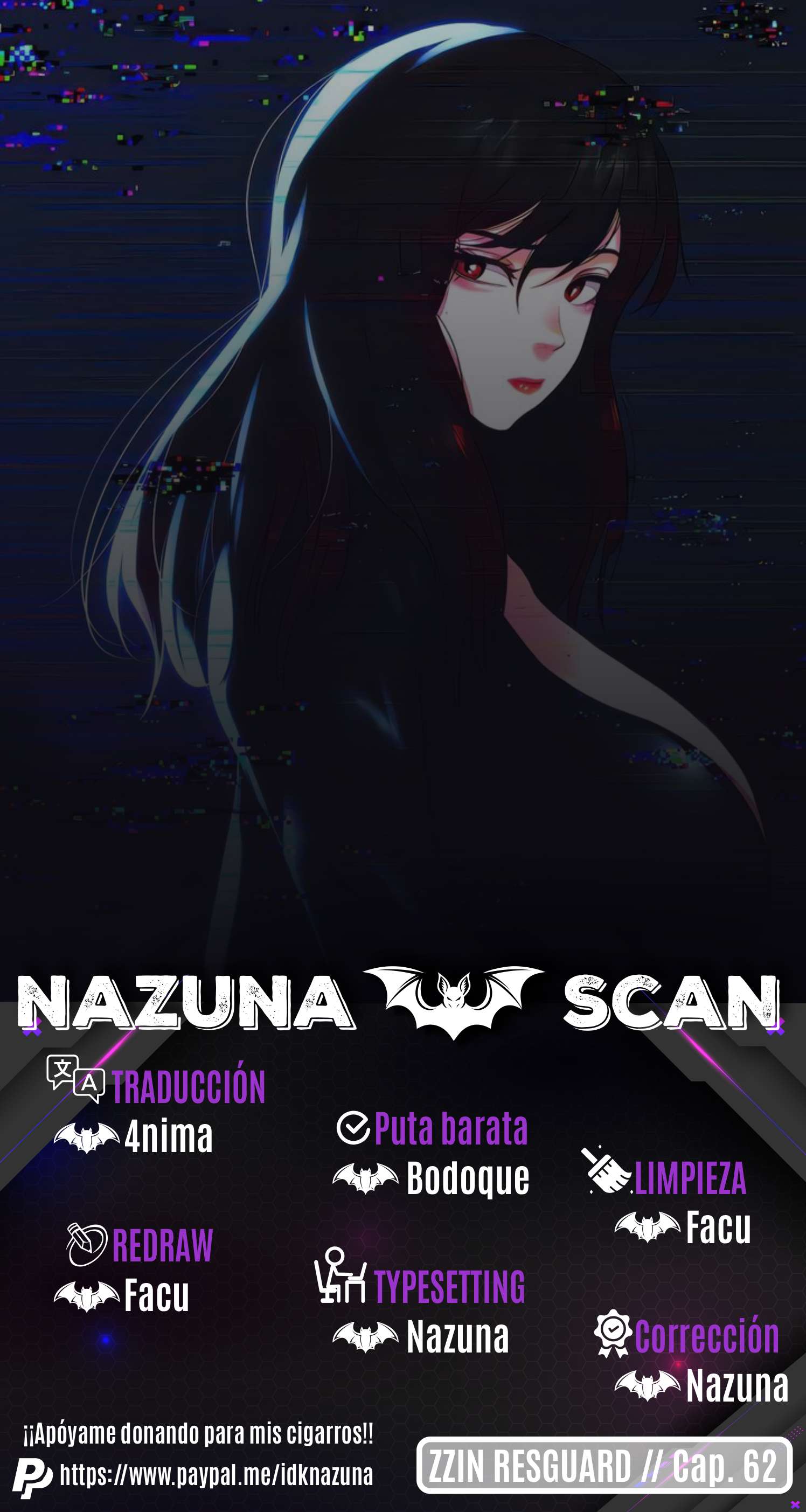 ZZIN Resguardar capítulo 62 página 1