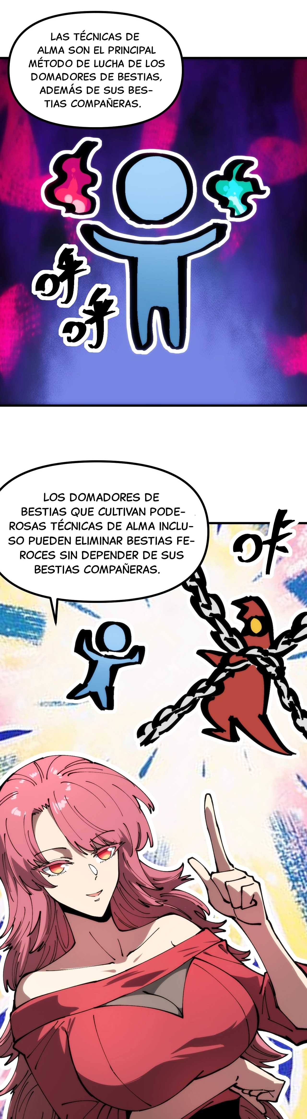 Domador de bestias global: Puedo ver el camino de la evolución capítulo 7 página 23