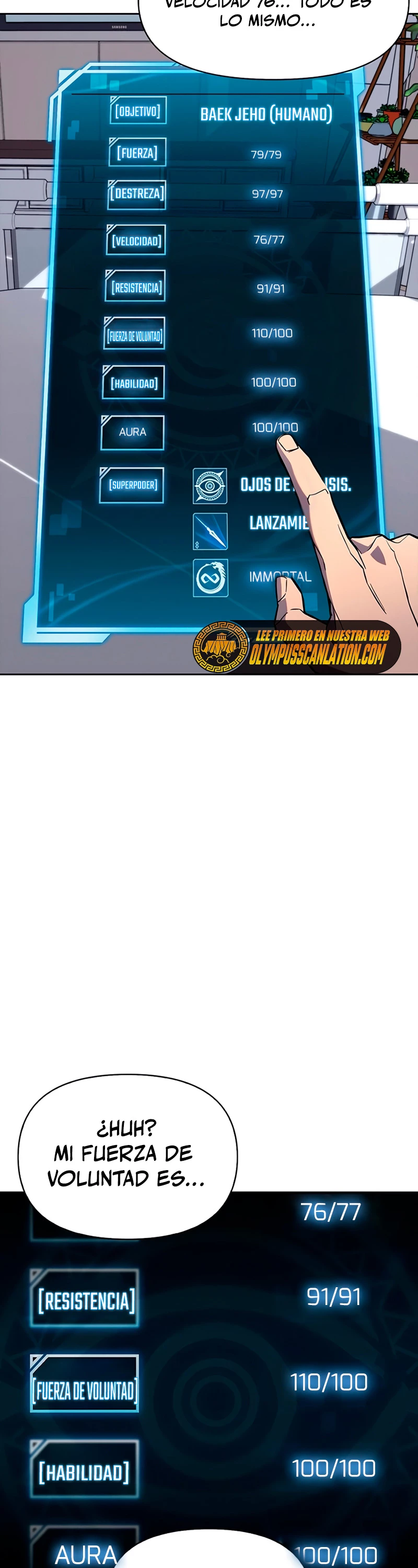 Campo de Batalla Super Humano capítulo 2 página 55