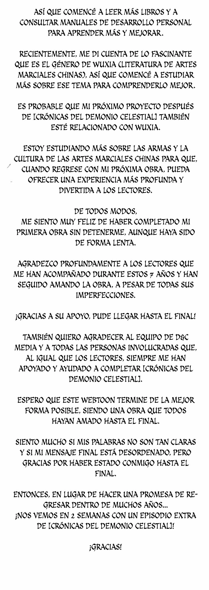 Crónicas del Demonio Celestial capítulo 246 página 15
