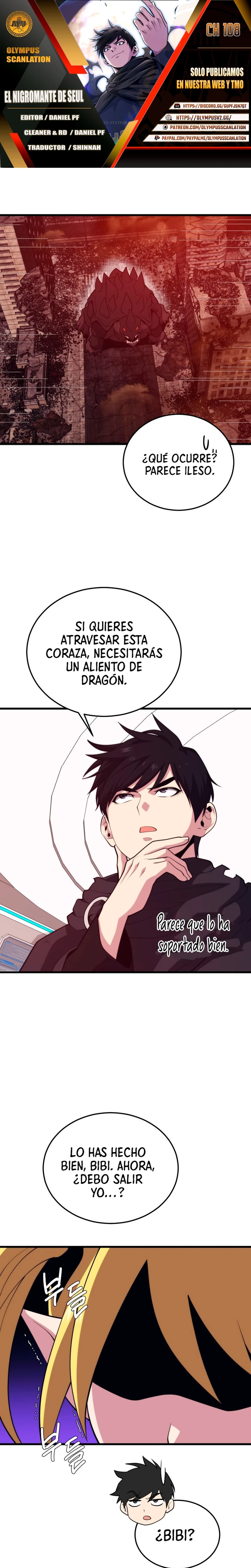 Nigromante de seul capítulo 108 página 1
