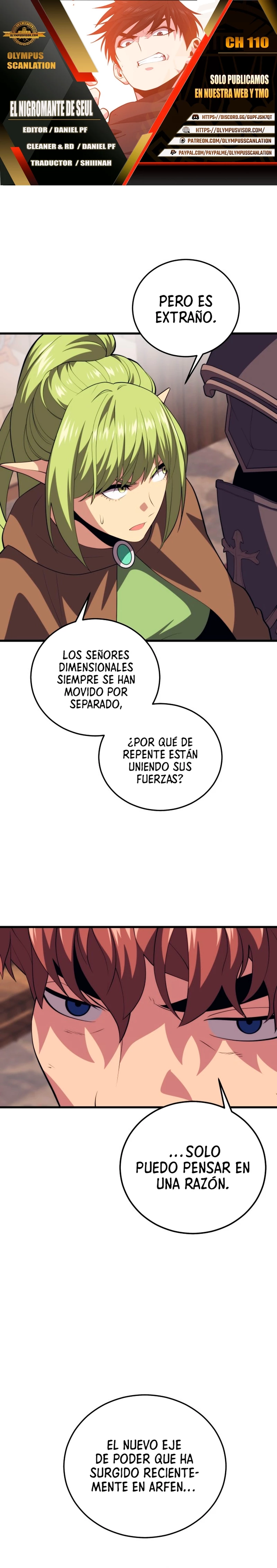 Nigromante de seul capítulo 110 página 1