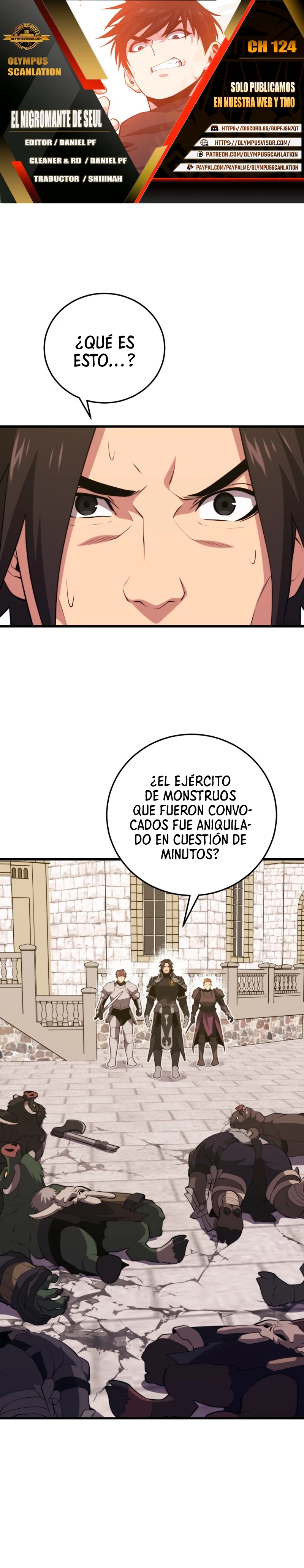 Nigromante de seul capítulo 124 página 1